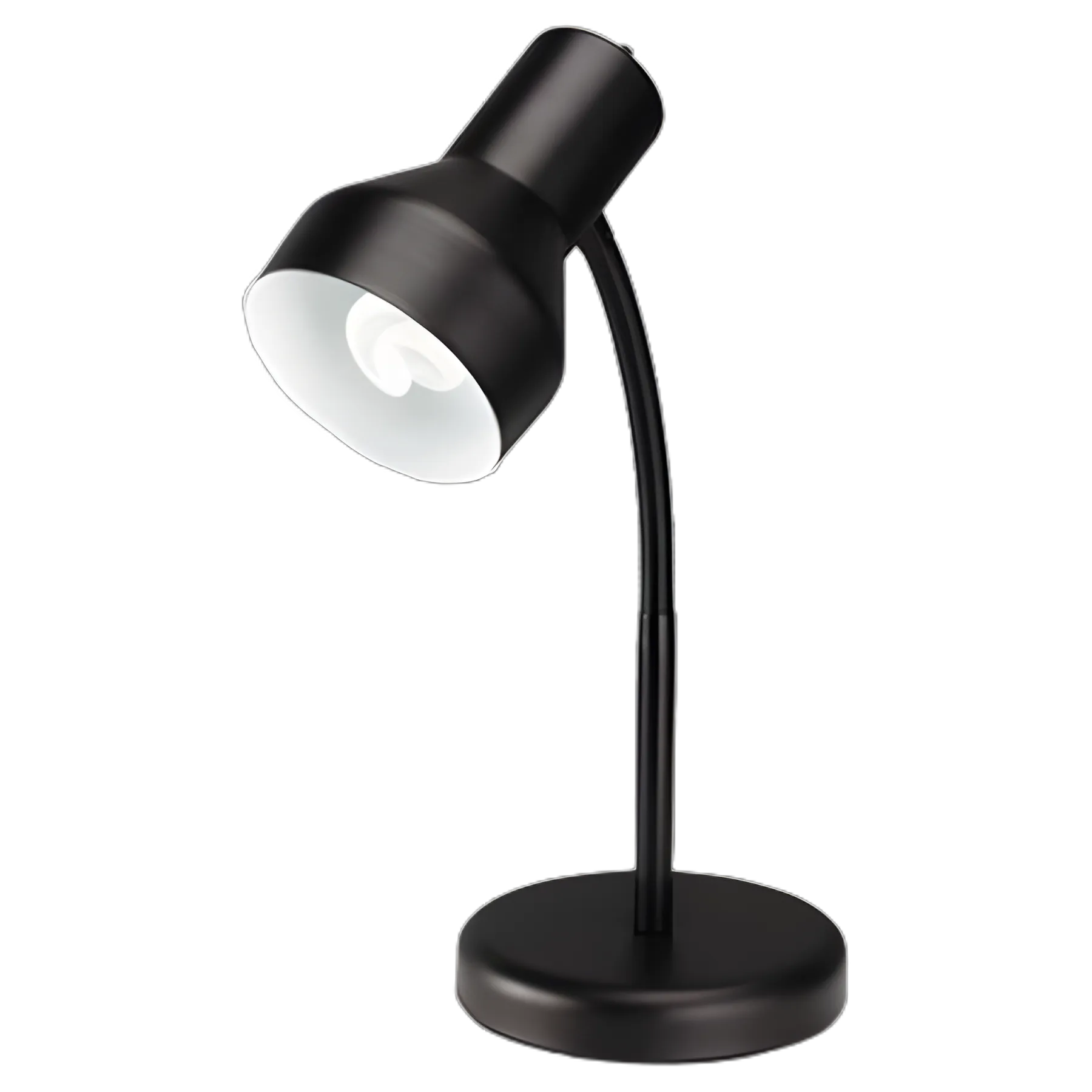 Alera® Adjustable Gooseneck Task Lamp for Medical Offices, 6W x 7.5D x 16H, Black