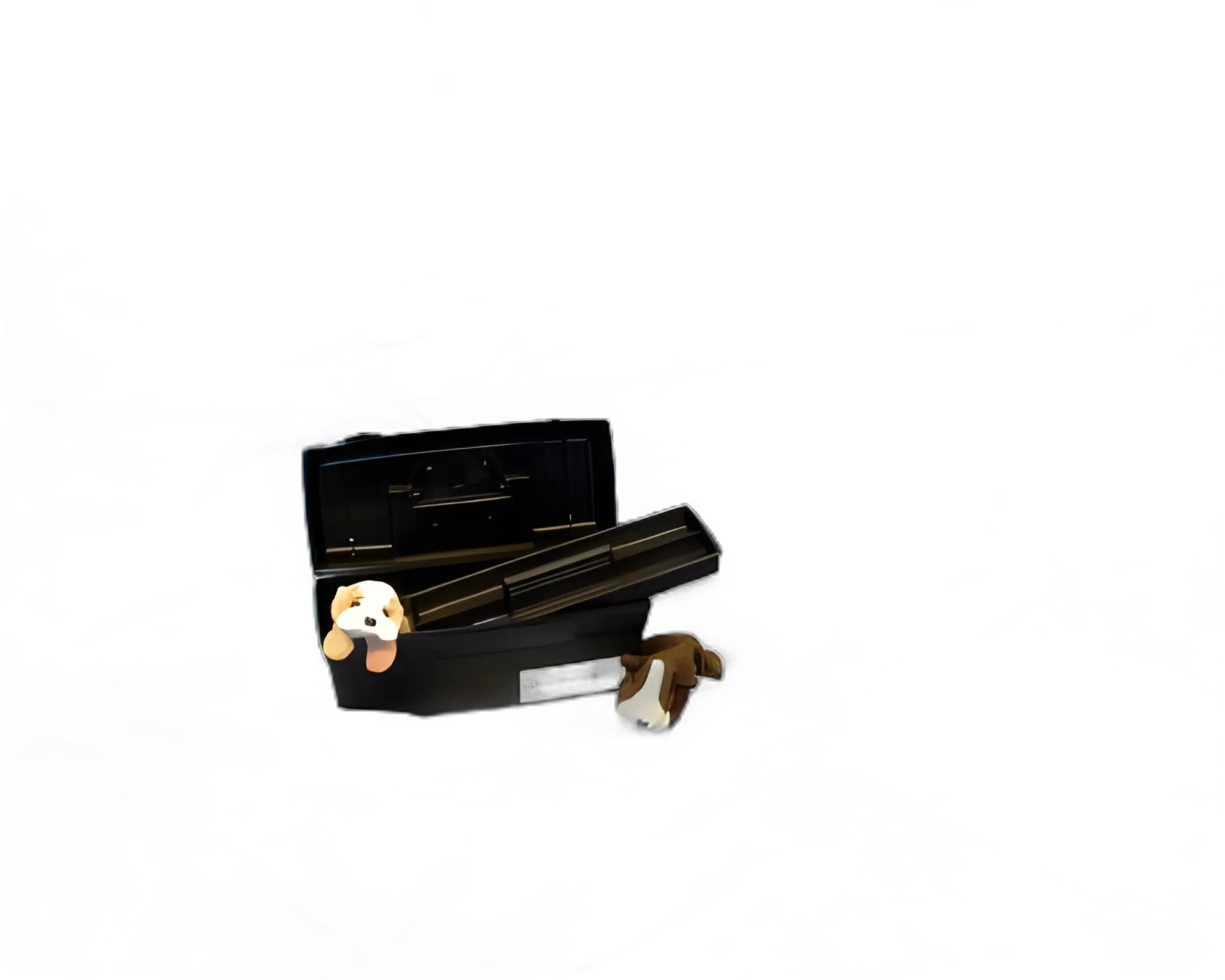 Medical Box Black 5.625 X 6 X 13 Inch