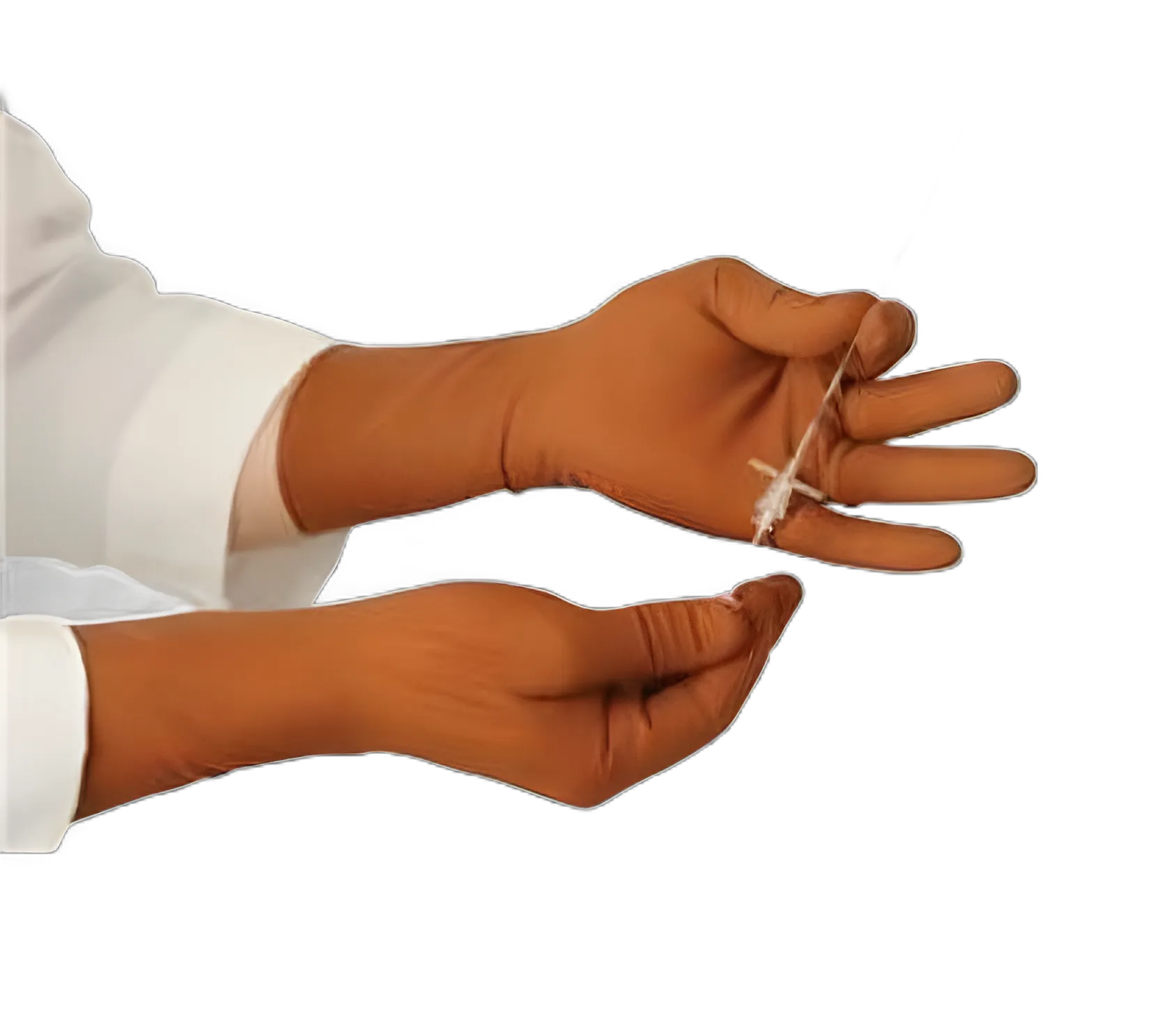 XGuard® RR1 Radiation Reducing Gloves, Size 7.5, Sterile, Latex/Lead, Extended Cuff
