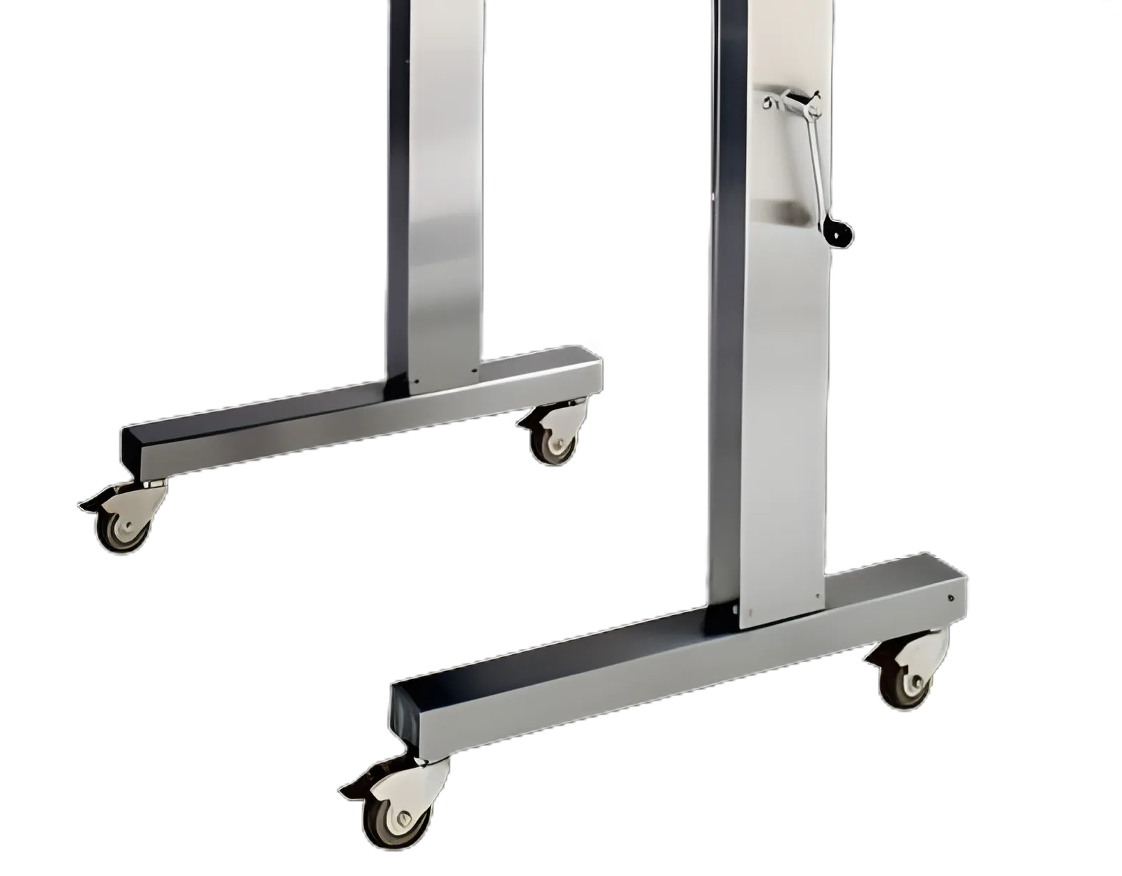 Adjustable Height Stainless Steel Medical Table Base 37-1/4 to 51-1/4 Inch by Pedigo