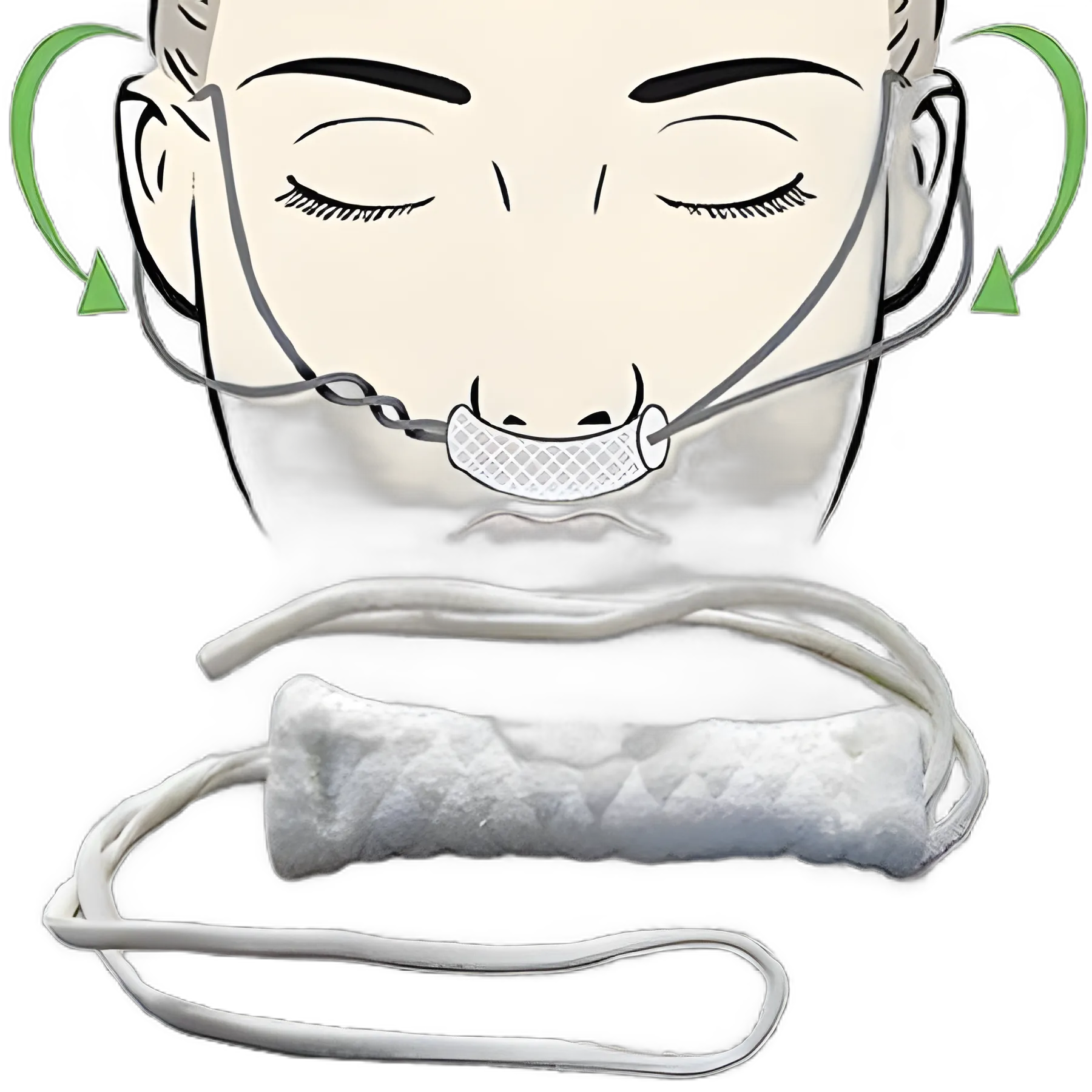 Nasal Drip Pad Non-impregnated NonSterile for Post-Surgery and Nosebleeds