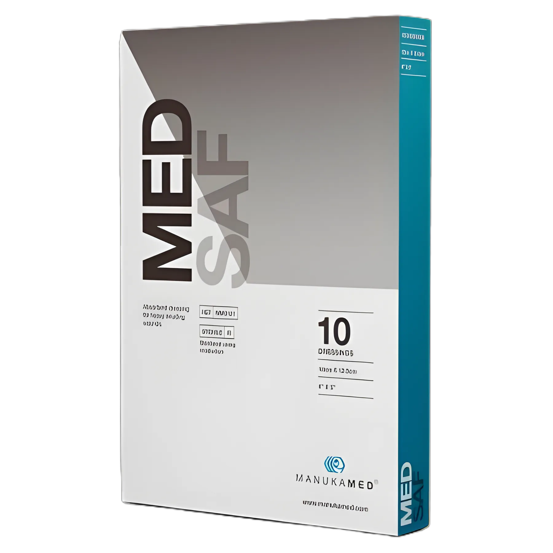 MedSaf Honey Impregnated Wound Dressing 4x5 Inch Sterile for Advanced Healing