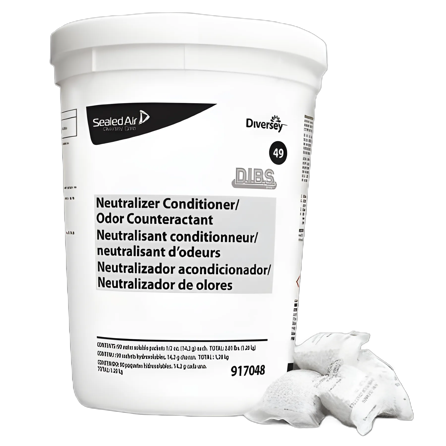 Floor Neutralizer Diversey™ Powder 1/2 oz. Individual Packet Unscented Manual Pour