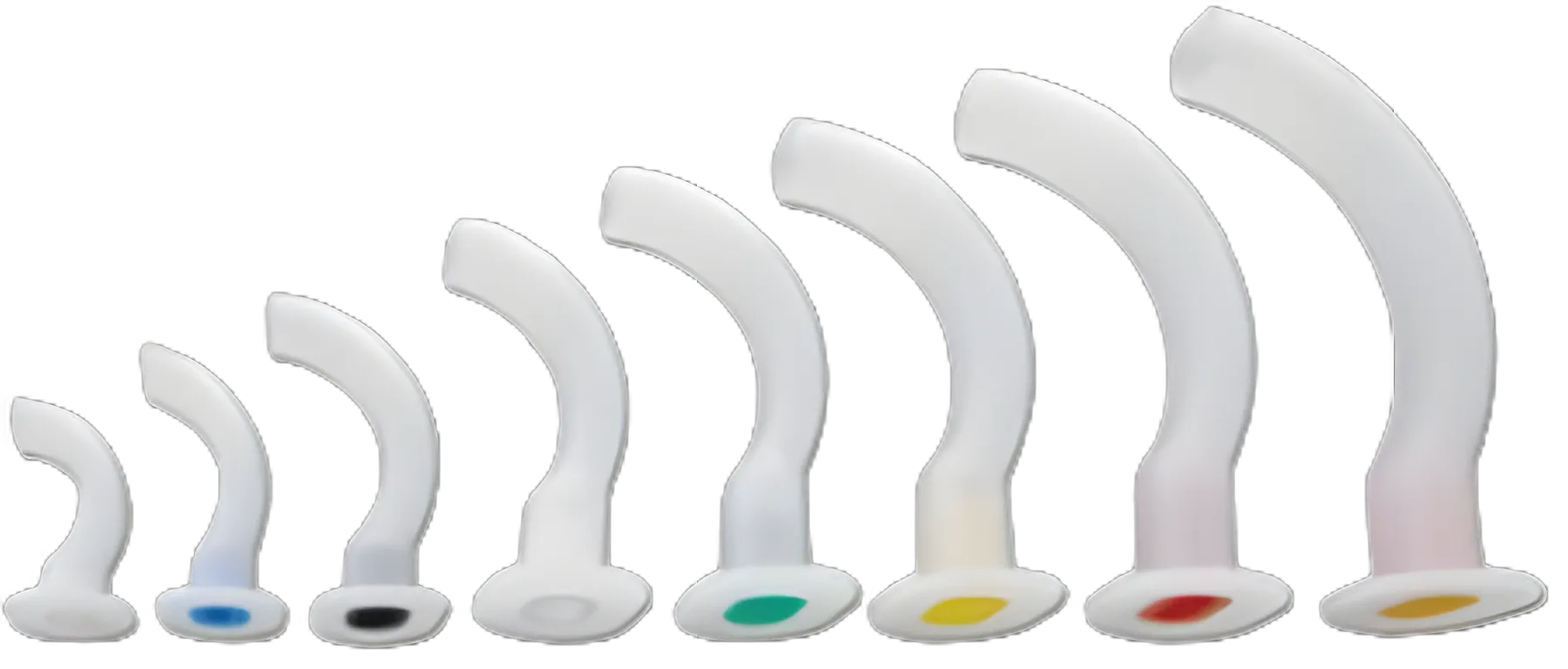 Guedel Oropharyngeal Airway Set Assorted Lengths - 1-1504-00