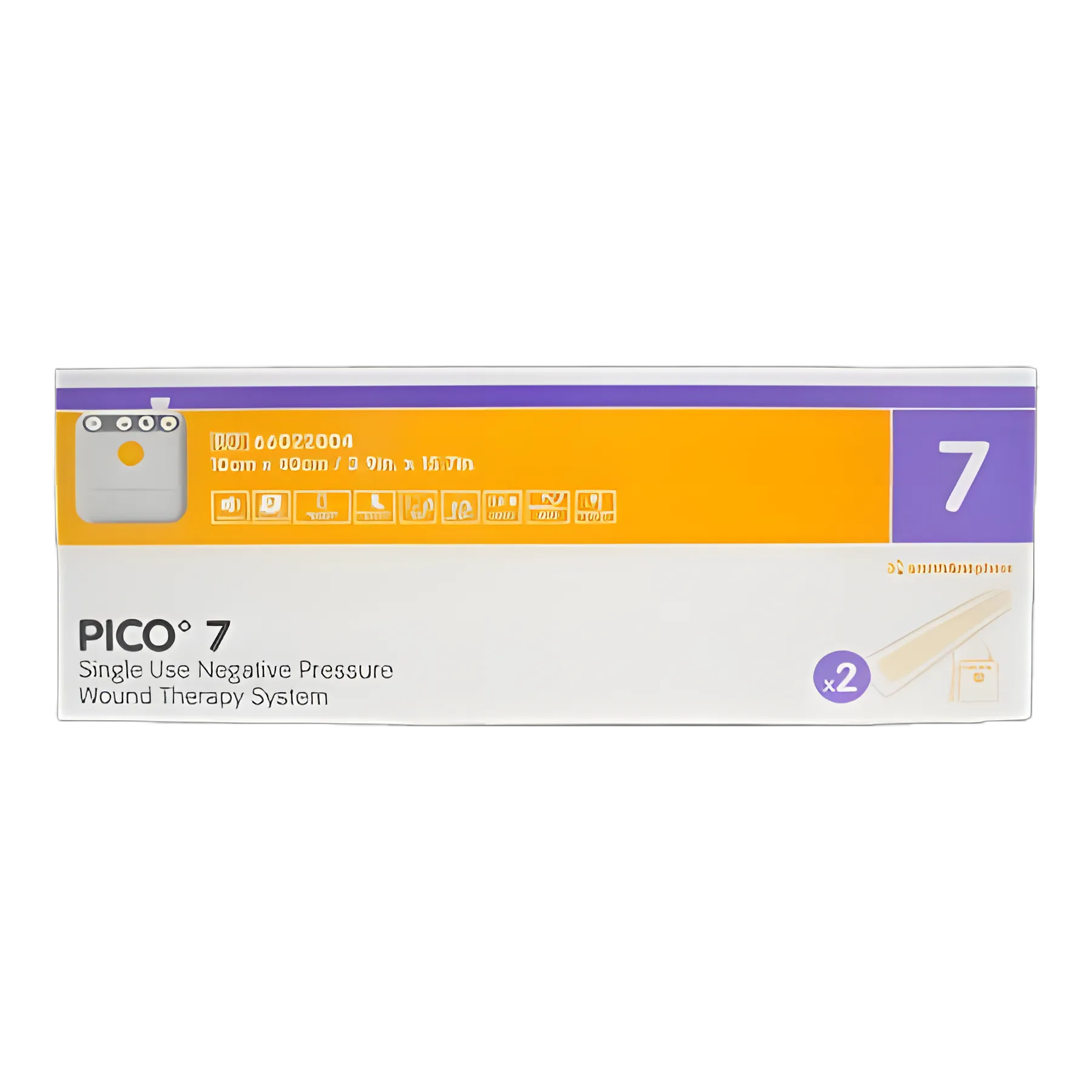 PICO 7 Negative Pressure Wound Therapy (NPWT) Dressing Kit 10 X 40 cm - Smith & Nephew