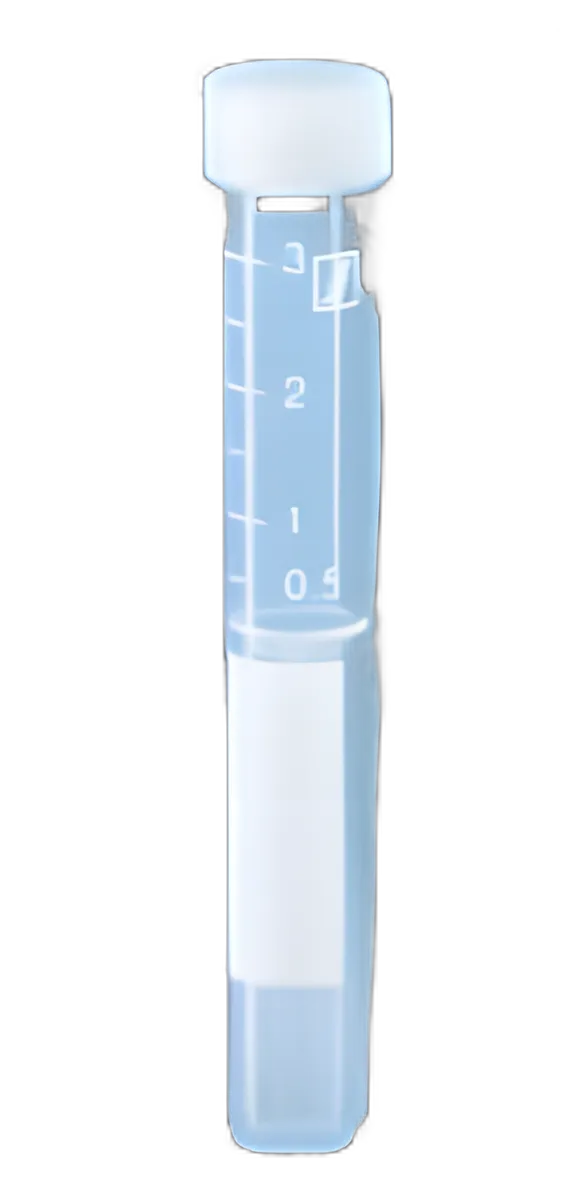 Venous Blood Collection Tube Plain 3.5 mL Screw Cap Polypropylene Tube - 62.617
