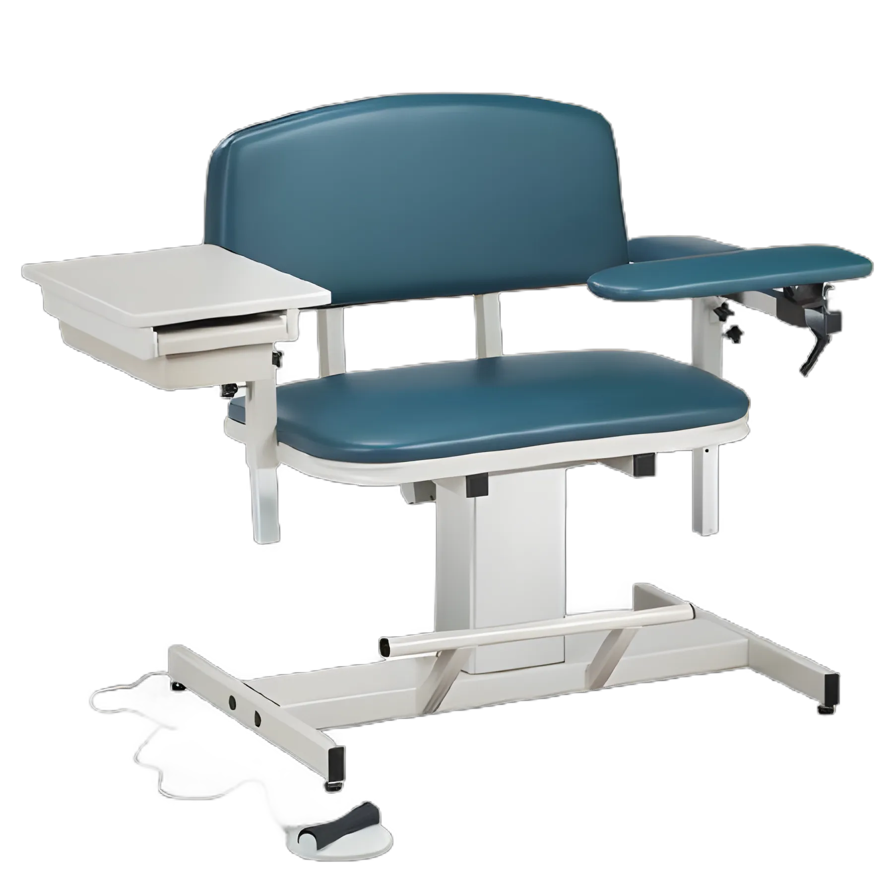 Power Series Blood Drawing Chair with Padded Flip-Up Arm and ClintonClean™ Technology