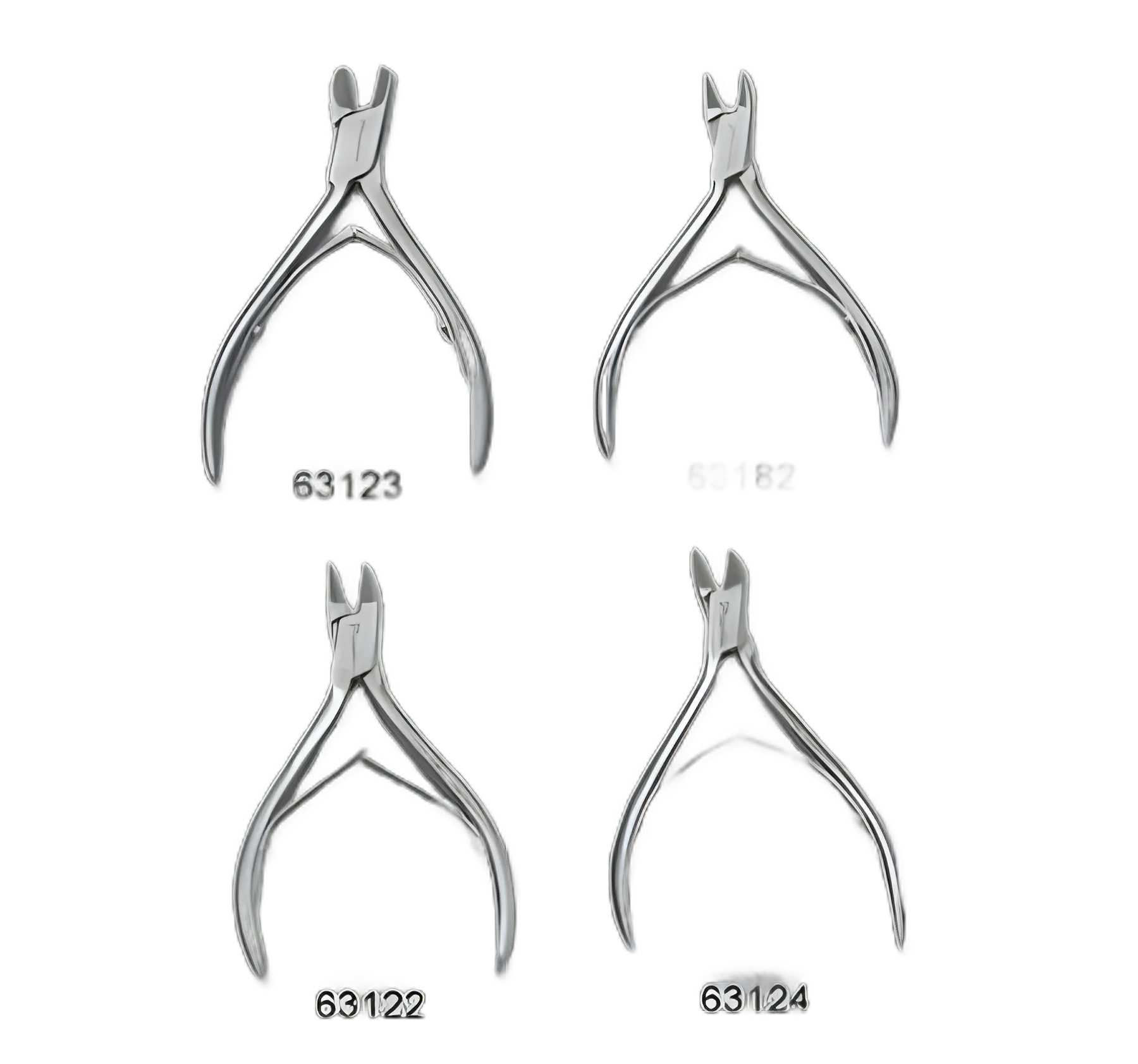 Corner Nipper Hardened Point Concave Jaw 4-1/2 Inch Length Stainless Steel