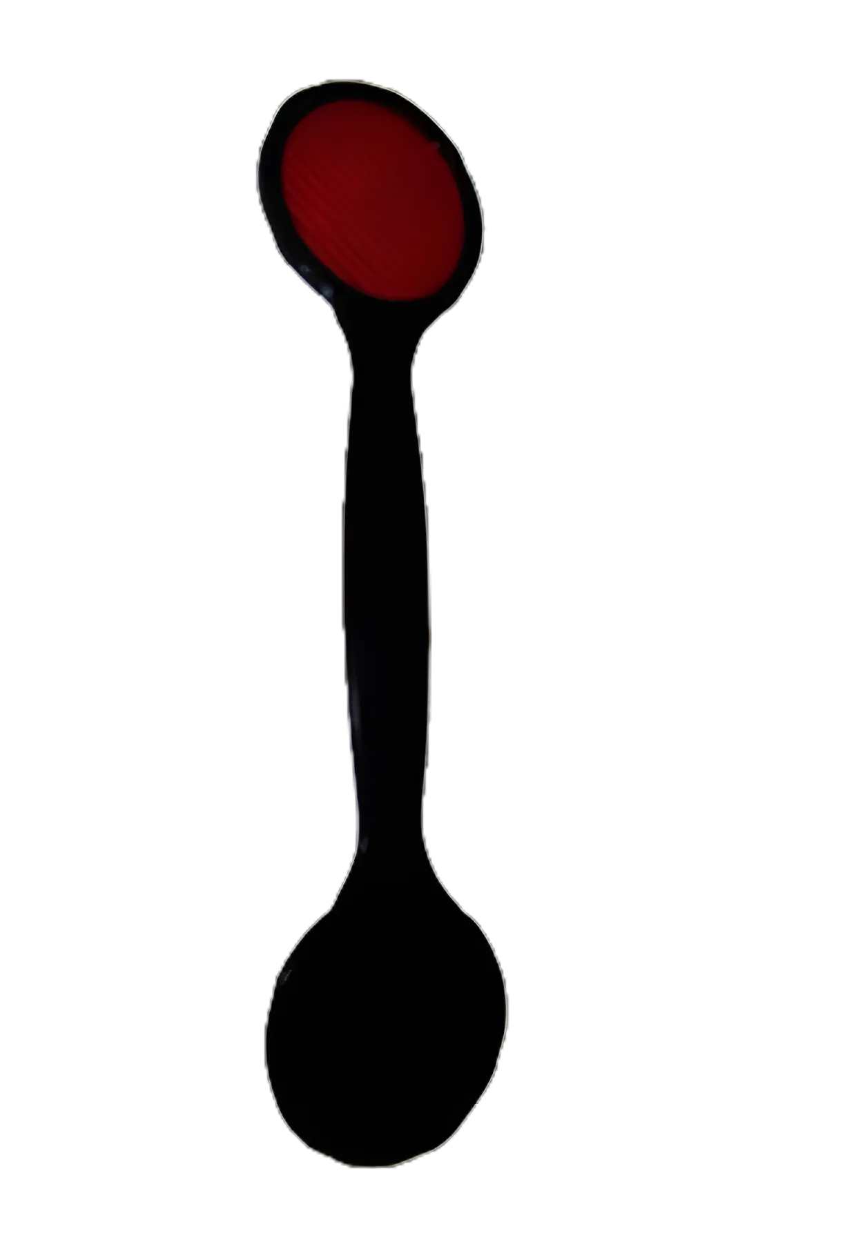Eye Occluder Double Ended Paddle Style Maddox Rod Black / Red Vinyl by Lombart Instruments