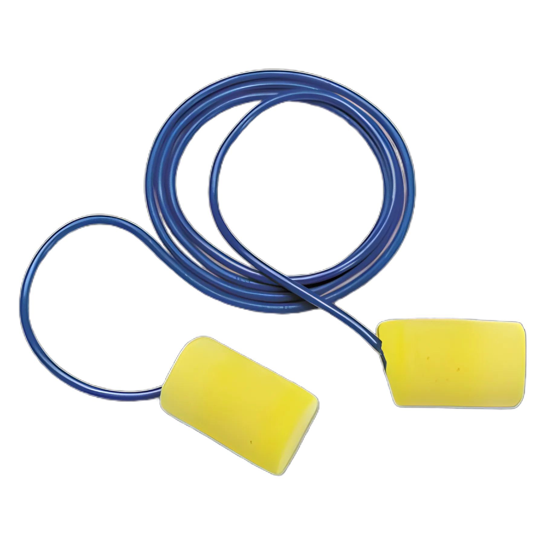 E-A-R Classic Earplugs, Corded, PVC Foam, Yellow, 200 Pairs/Box