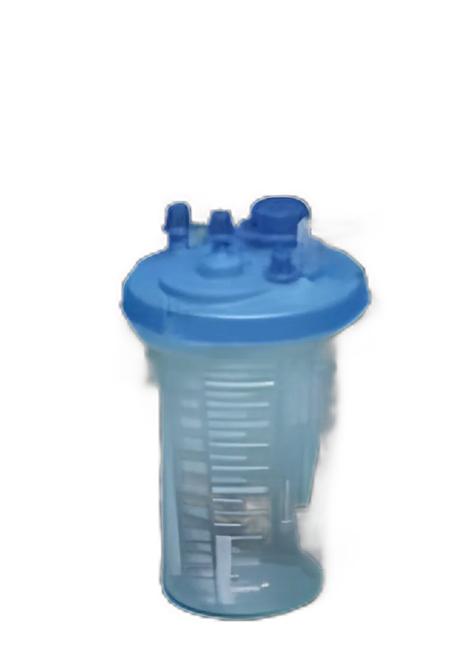 Medi-Vac® Guardian™ PPV 1200 mL Rigid Suction Canister with Sealing Lid