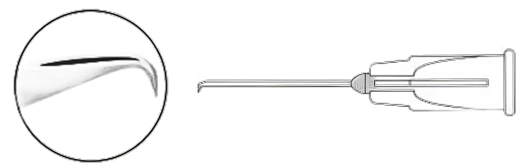 Irrigating Cystotome Visitec™ 25 Gauge 5/8 Inch Length