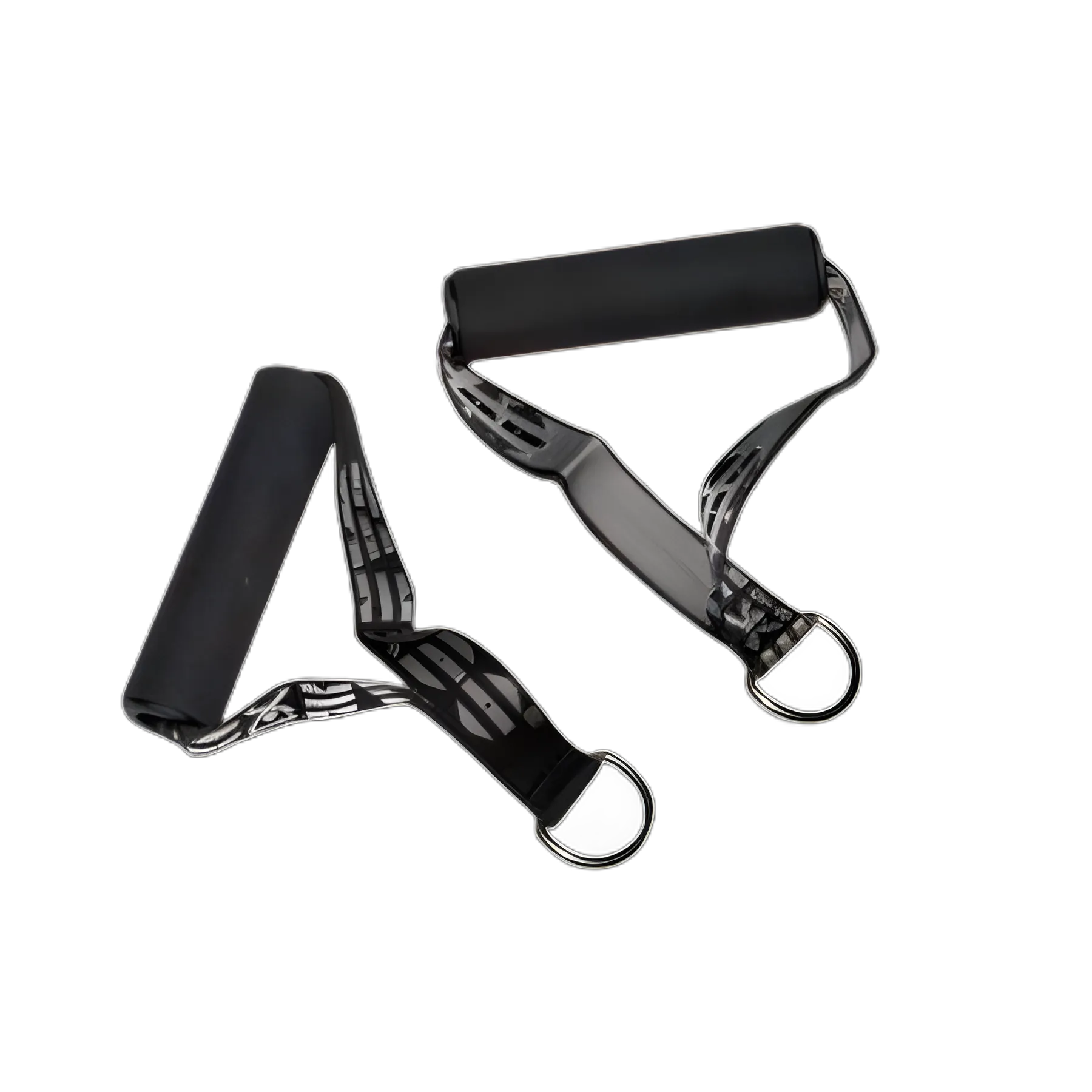 CanDo Exercise Handle With D-Ring for Physical Therapy and Rehabilitation
