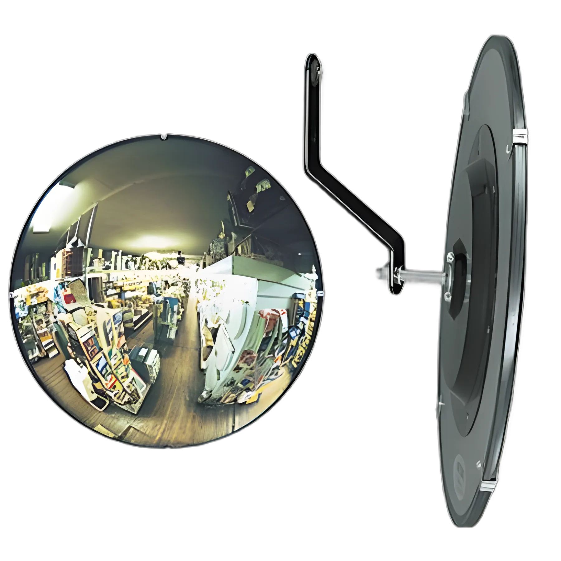 160 degree Convex Security Mirror, Circular, 12" Diameter