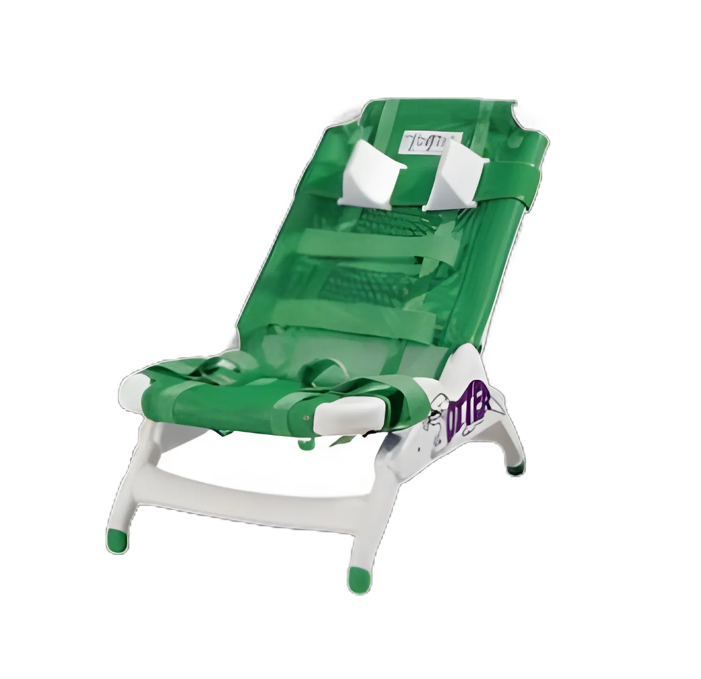 Shower Chair Otter Without Arms Plastic Frame Reclining Backrest 14-1/2 Inch Seat Width 120 lbs. Weight Capacity