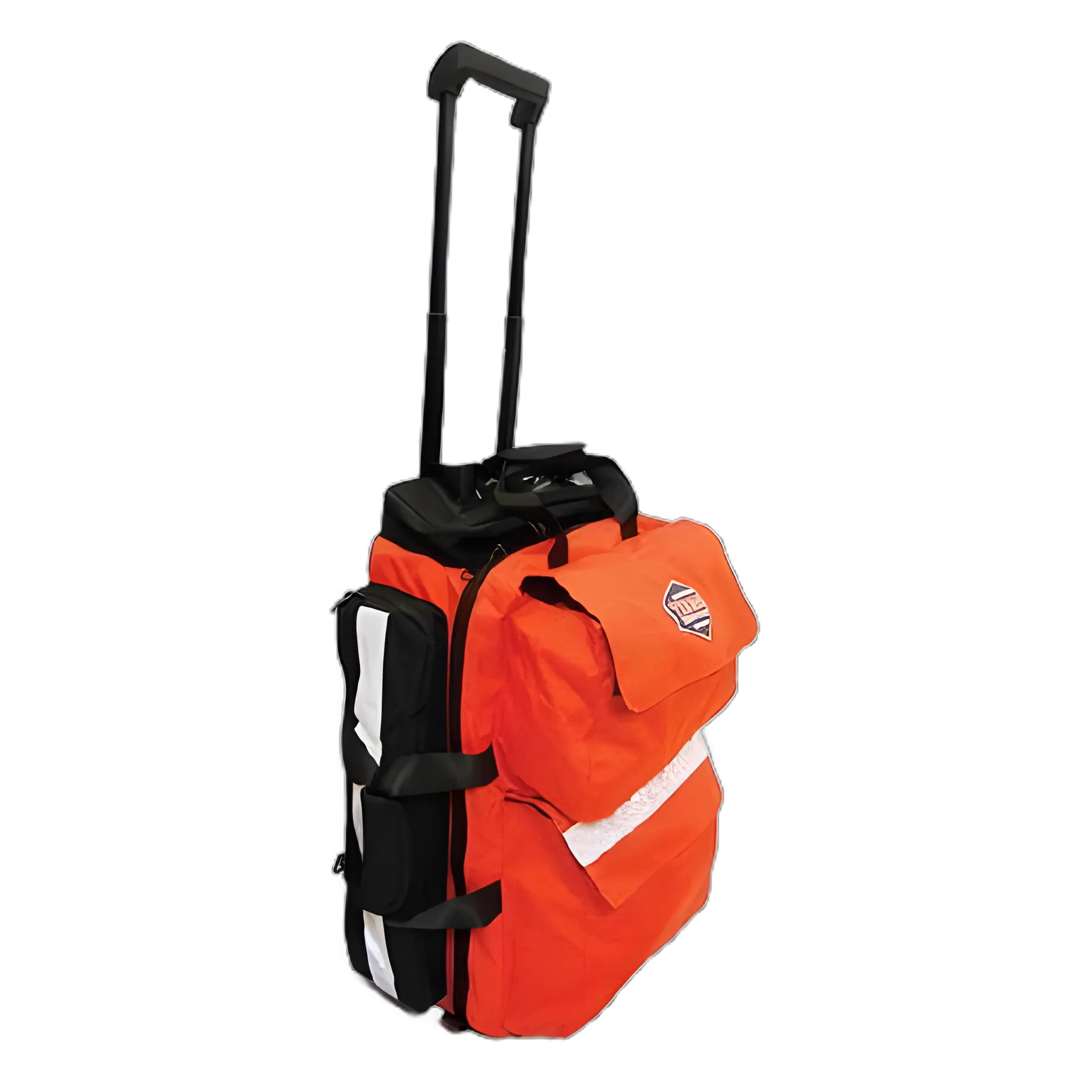 ALS Ultra Orange Roller Bag for Medical Professionals