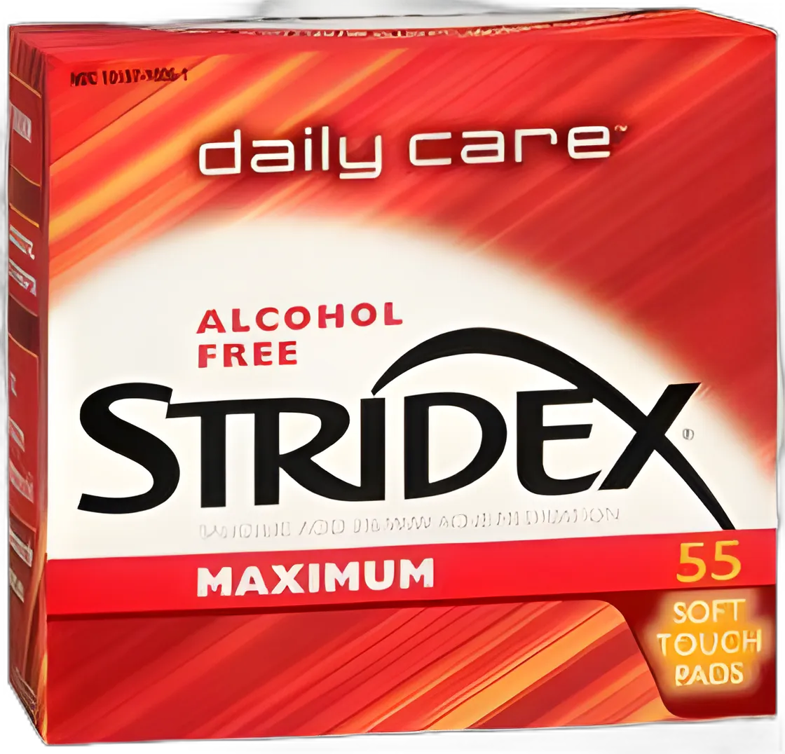 Acne Treatment Stridex® Maximum 55 per Box Pad