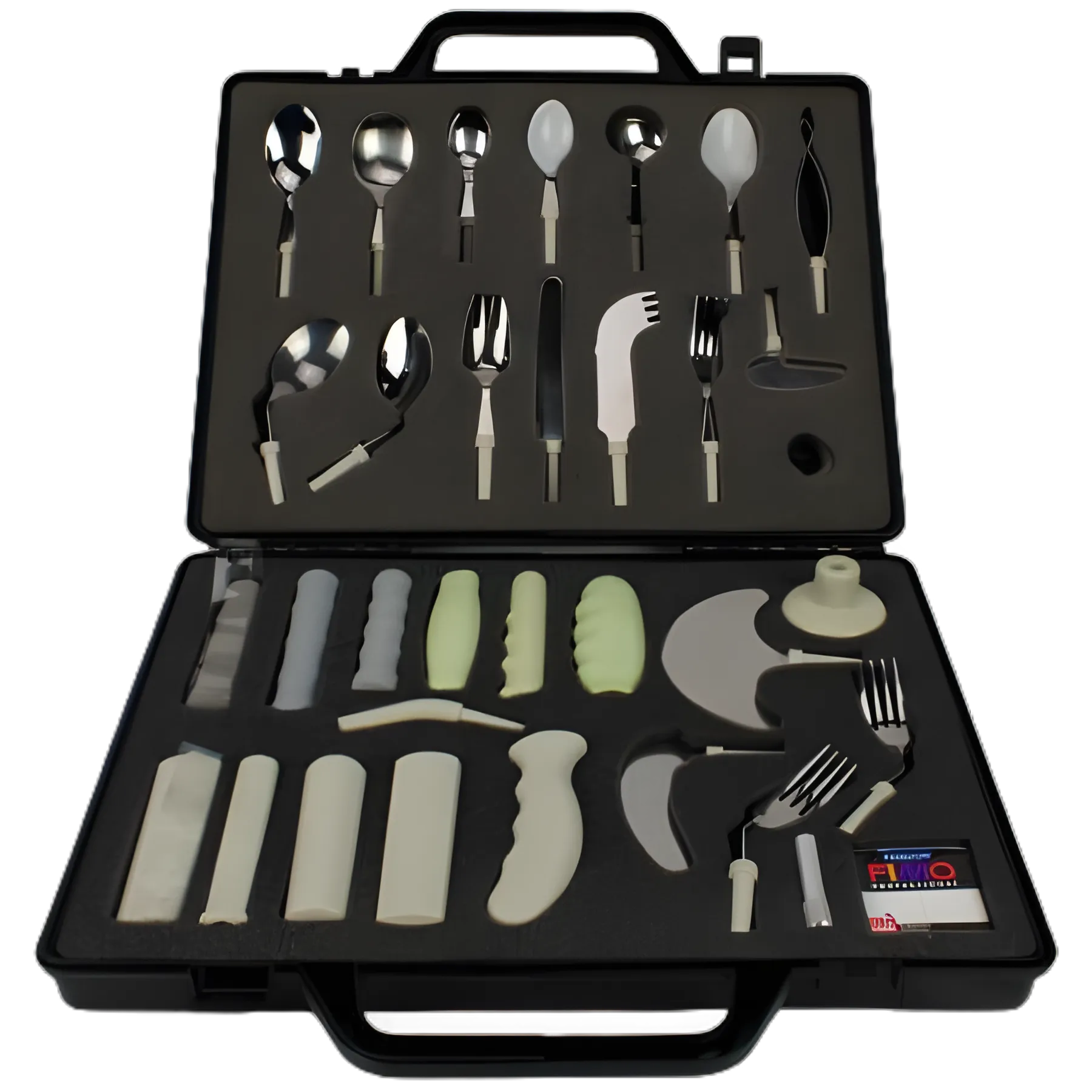 Homecraft Kings Modular Utensil Kit for Adaptive Dining