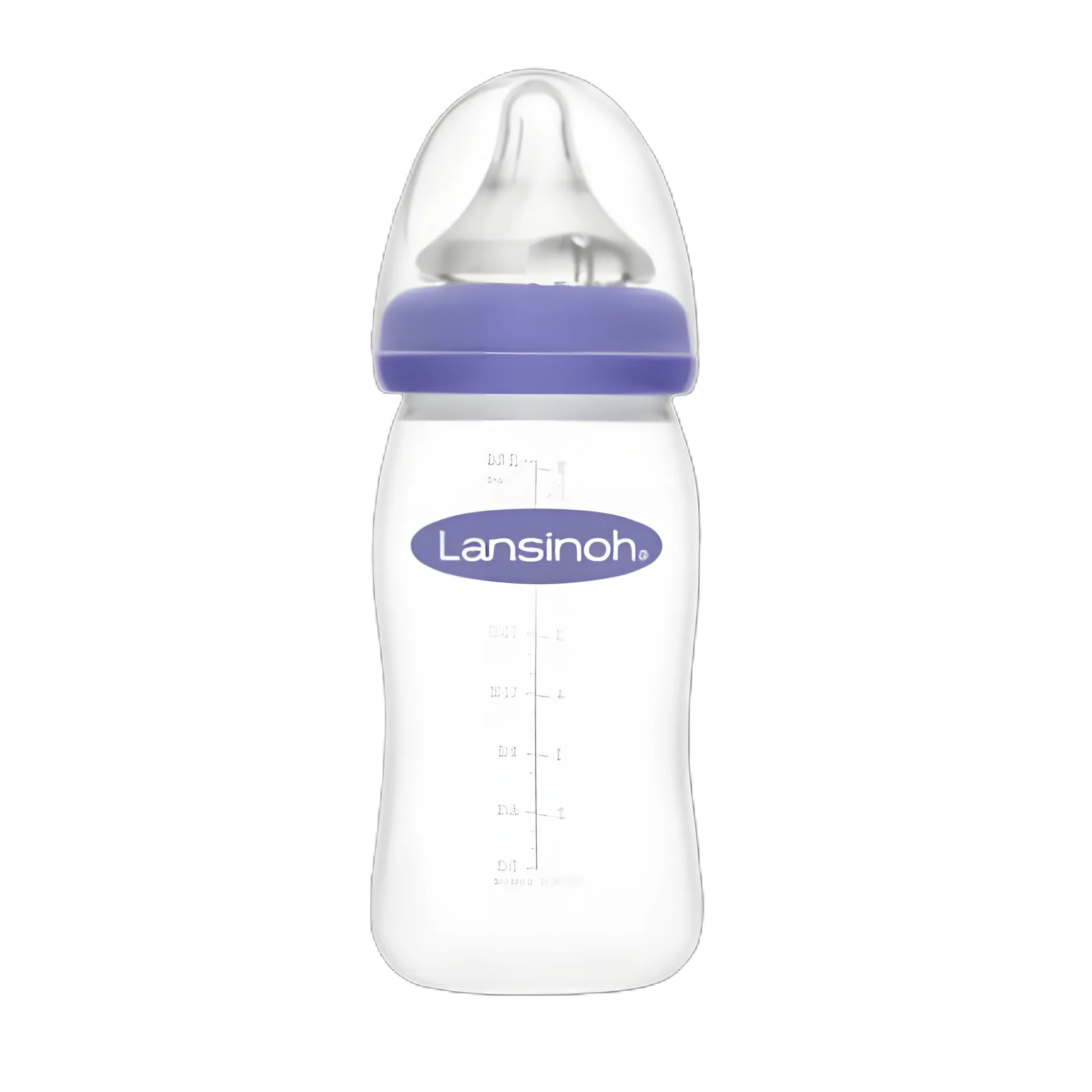 Lansinoh® Baby Bottle 8 oz Polypropylene with NaturalWave® Nipple - 71056