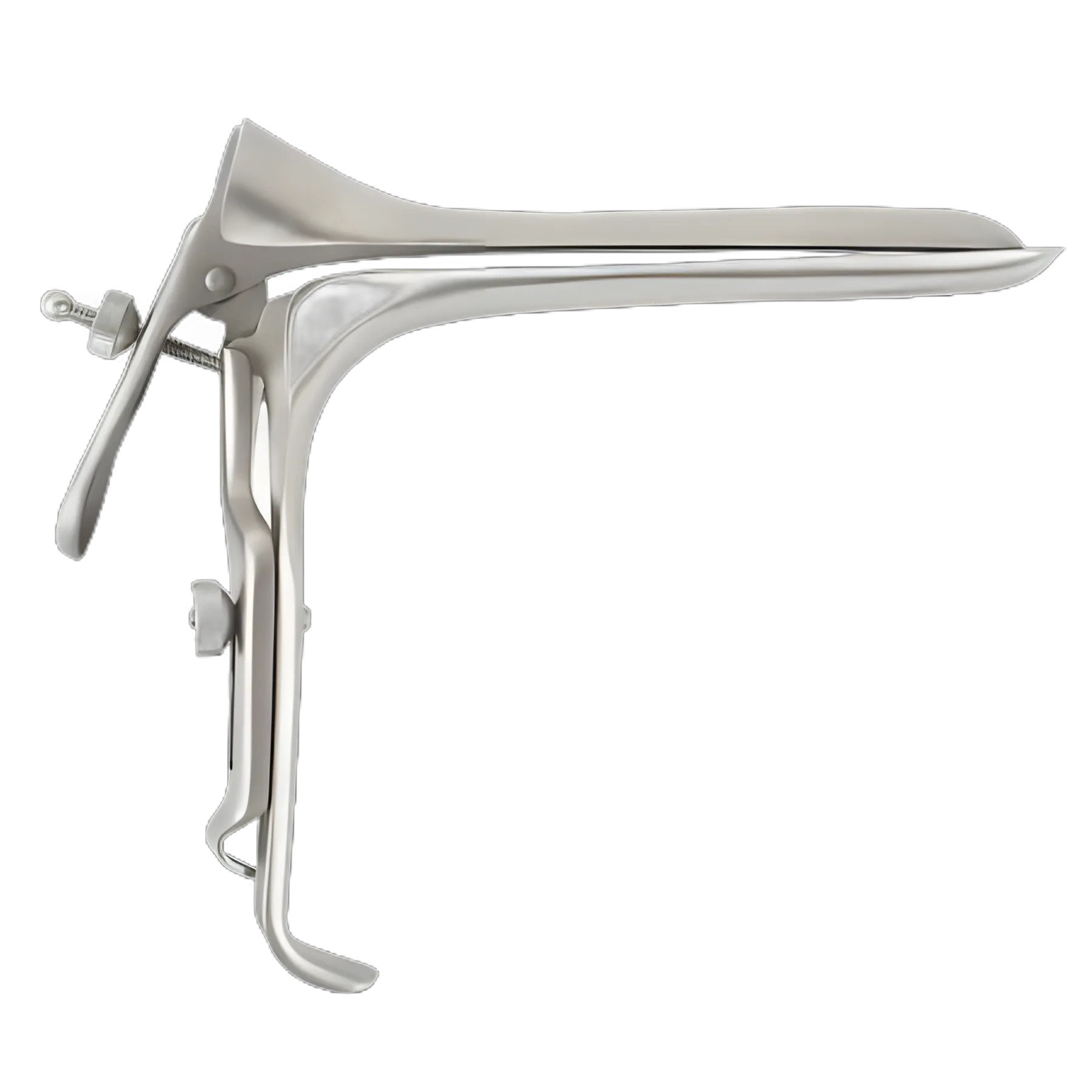 Weisman-Graves Vaginal Speculum - Extra Long, Right-Side Open, Reusable, German Stainless Steel