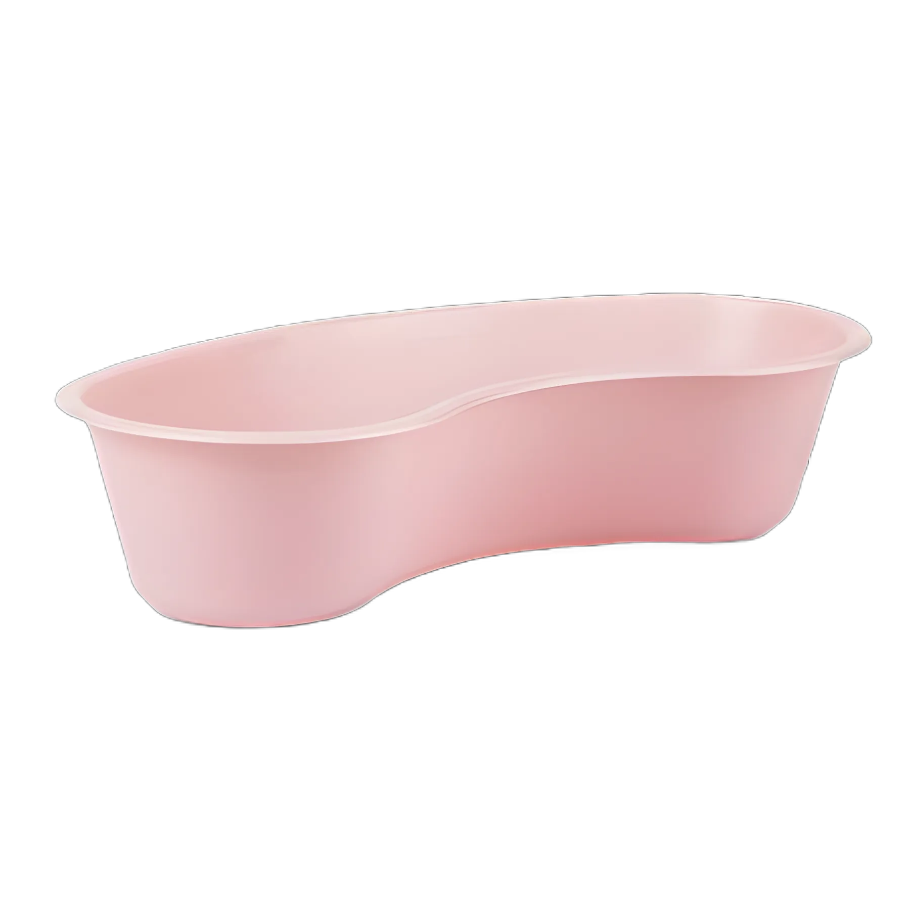 Emesis Basin Dusty Rose 500 cc Plastic Single Patient Use