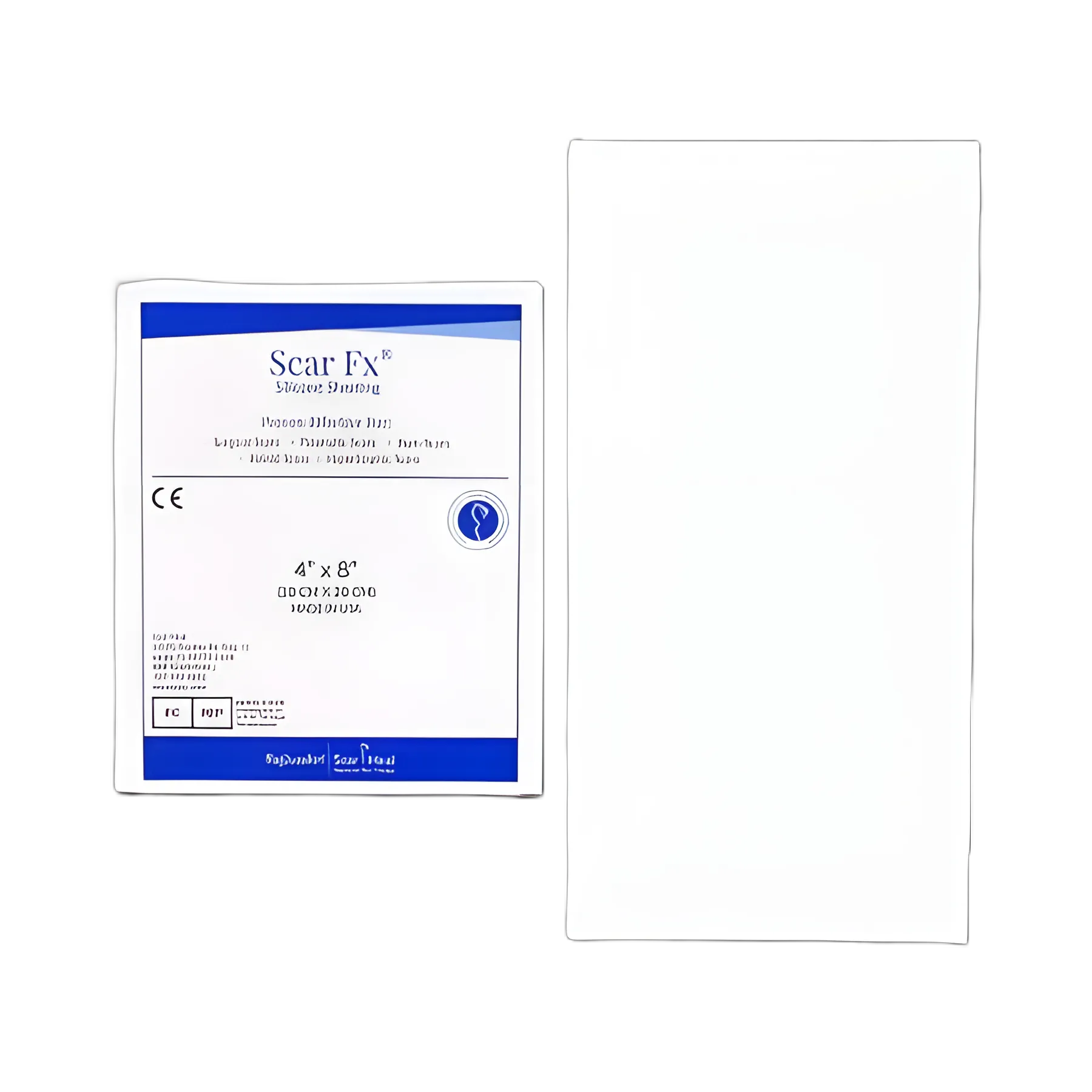 Scar Fx® Silicone Scar Management Kit 4x8 Inch - NonSterile for Burns & Traumatic Scars