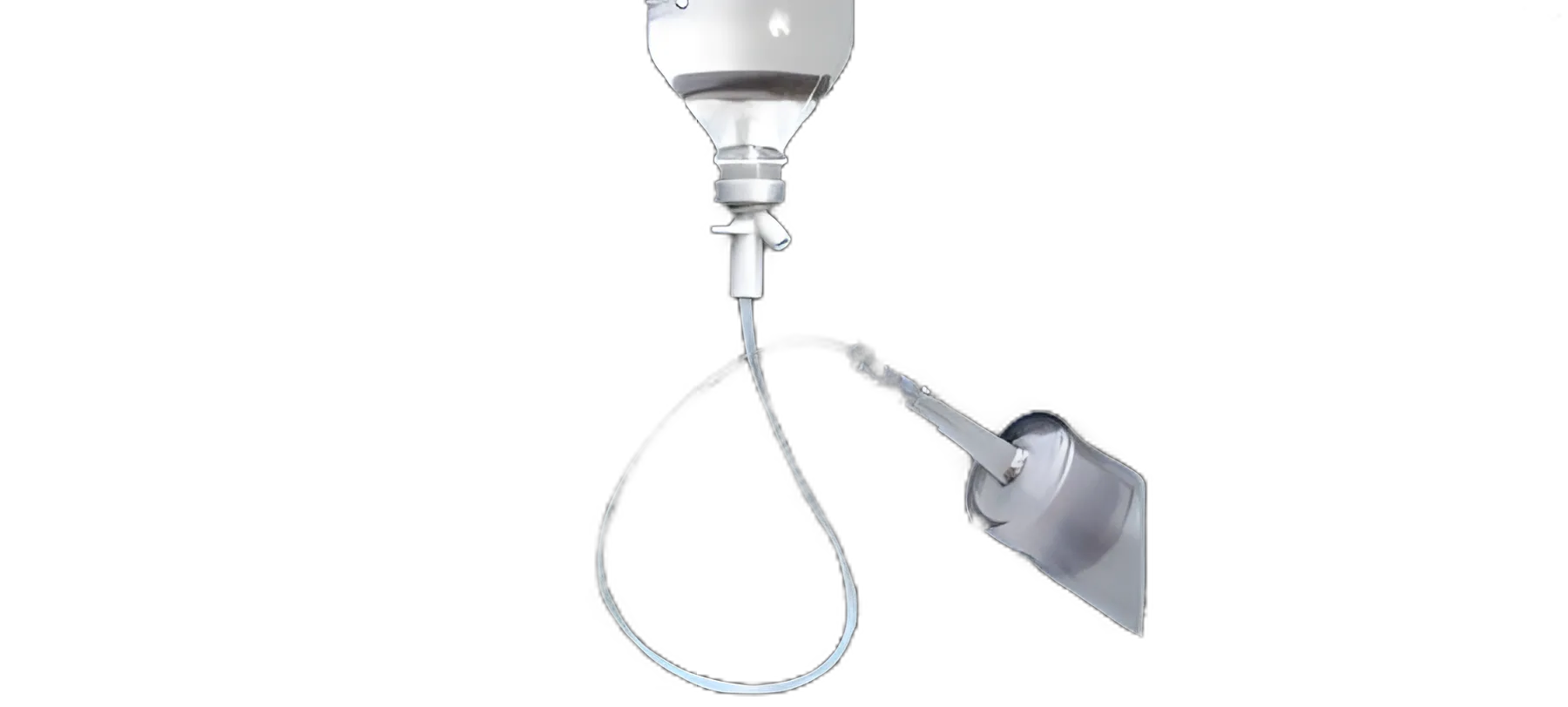 Merit Medical 20" Contrast Transfer Set with Swabbable Valve