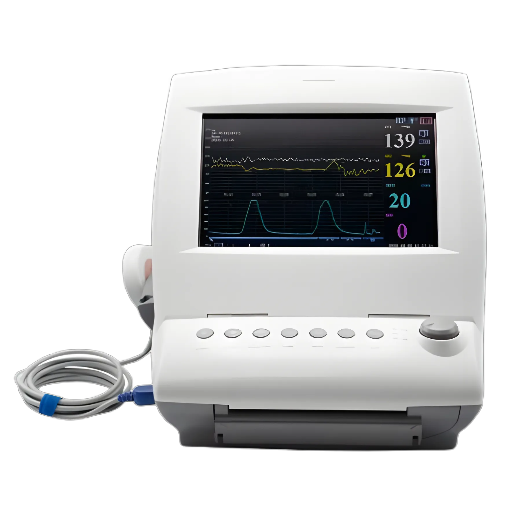 Edan® F6 Fetal Monitor with High-Resolution and Accurate FHR Detection