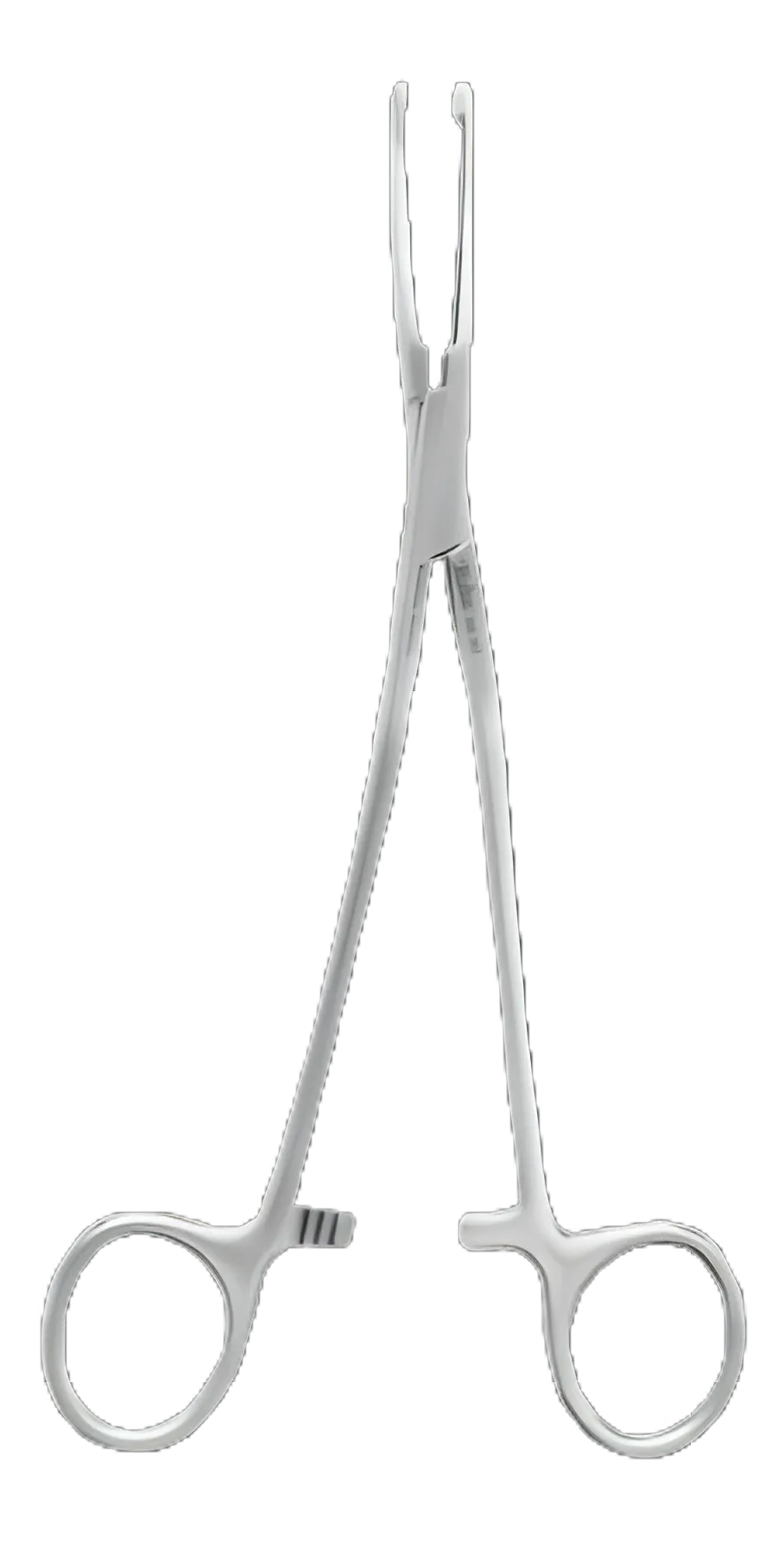 Ligator Forceps Sklar® McGivney 7-1/2 Inch Length Surgical Grade Stainless Steel NonSterile Ratchet Lock Finger Ring Handle Angled Angular Tip