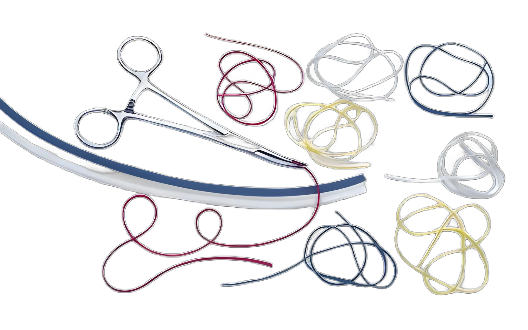 Vessel Loop McKesson Mini Blue Silicone Radiopaque Sterile 0.03 X 16 Inch