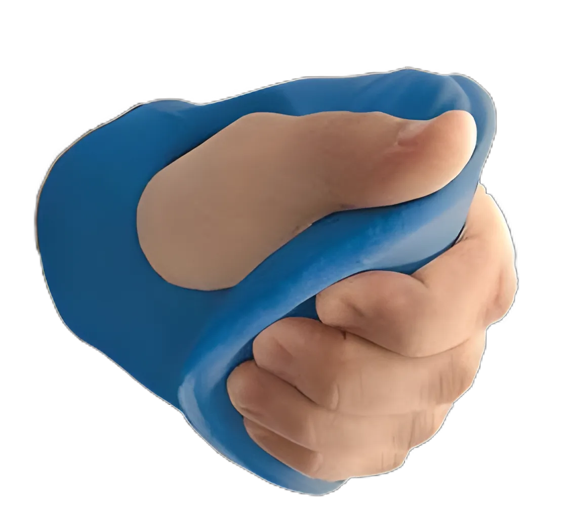 Palm Protector Ventopedic™ Right Hand Blue Medium