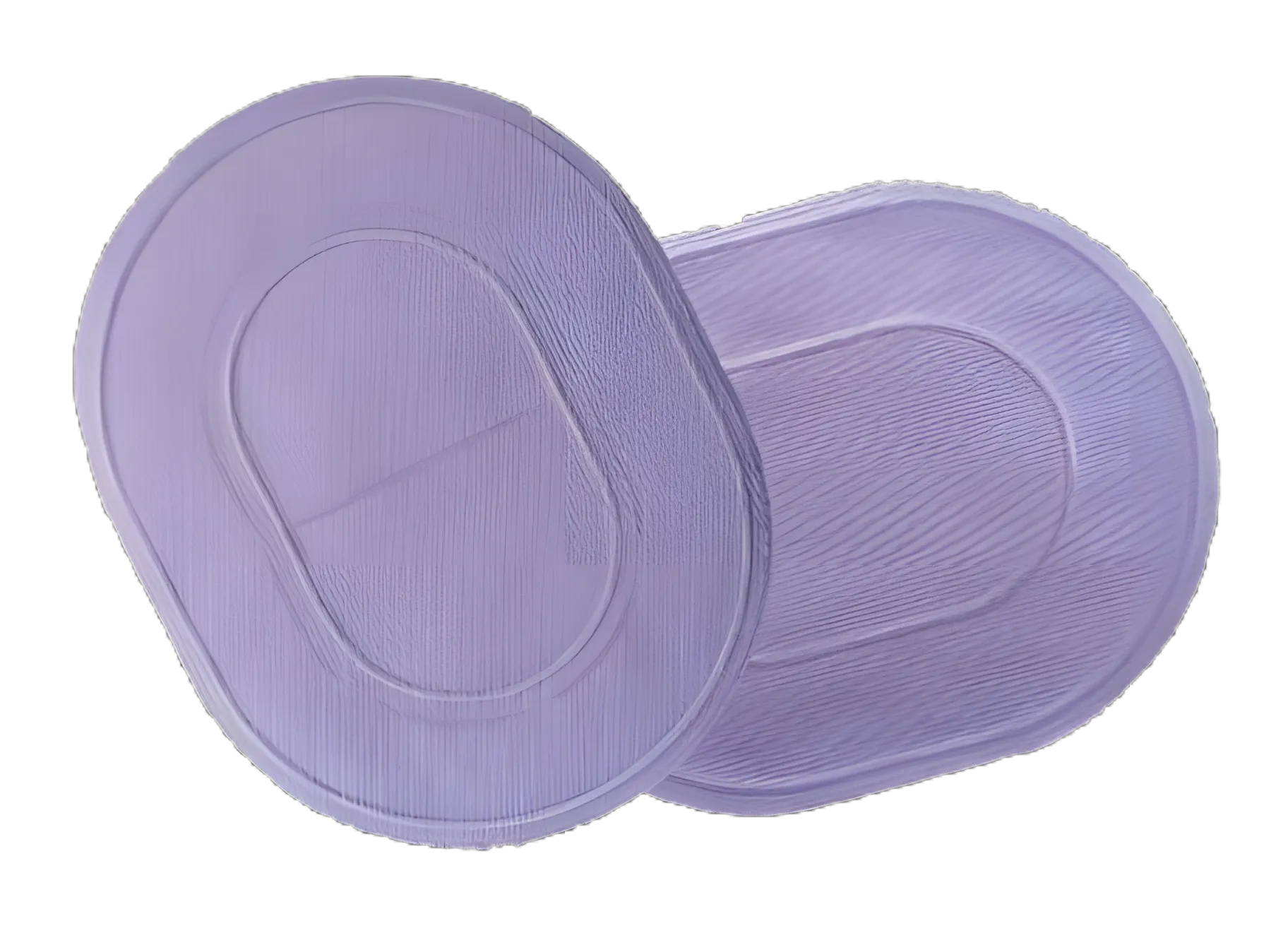 Ventral Hernia Repair Mesh Ventrio™ ST with Sepra® Technology Nonabsorbable Polypropylene Monofilament 5-2/5 X 7 Inch Large Oval Style White