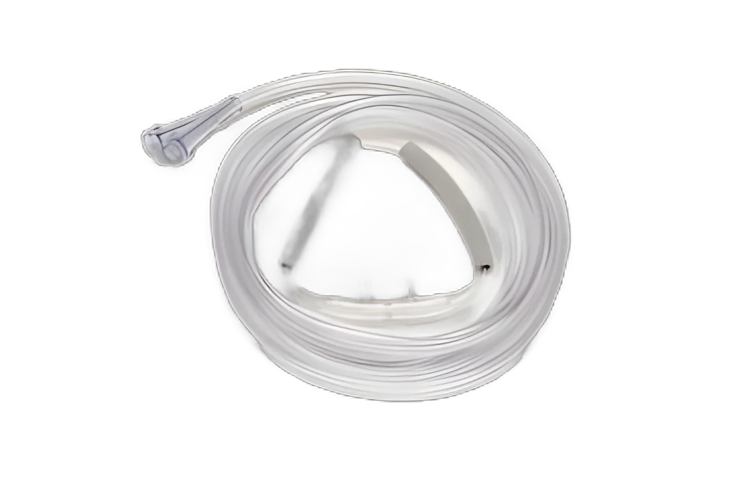 Demand Nasal Cannula Dual Port Delivery Salter-Style® Demand Adult Curved Prong / NonFlared Tip - 4907-7-7-25