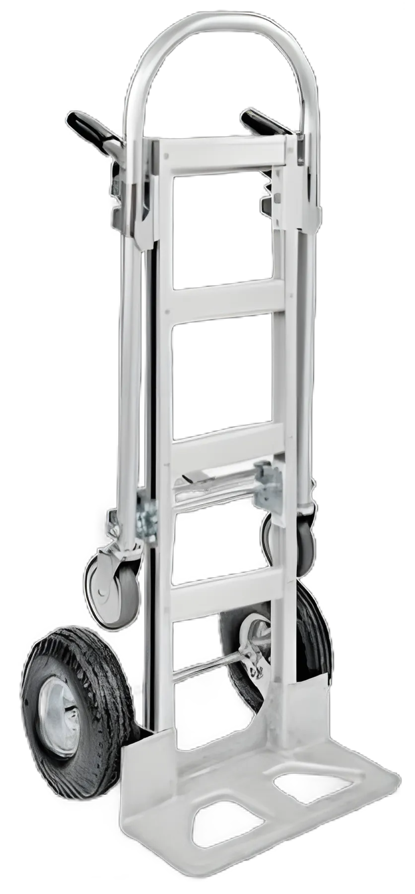 Uline Convertible Aluminum Hand Truck - Dual Mode, 500 lbs./800 lbs. Capacity