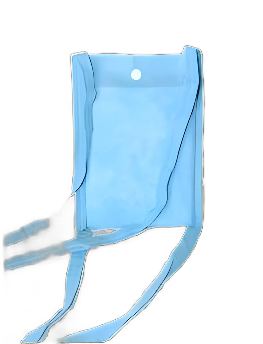 Holter Pouch Danlee 5" x 7", 1 middle closure, 2" left slit For use with Brentwood/Midmark IQ Mark Recorder Monitor/Recorder