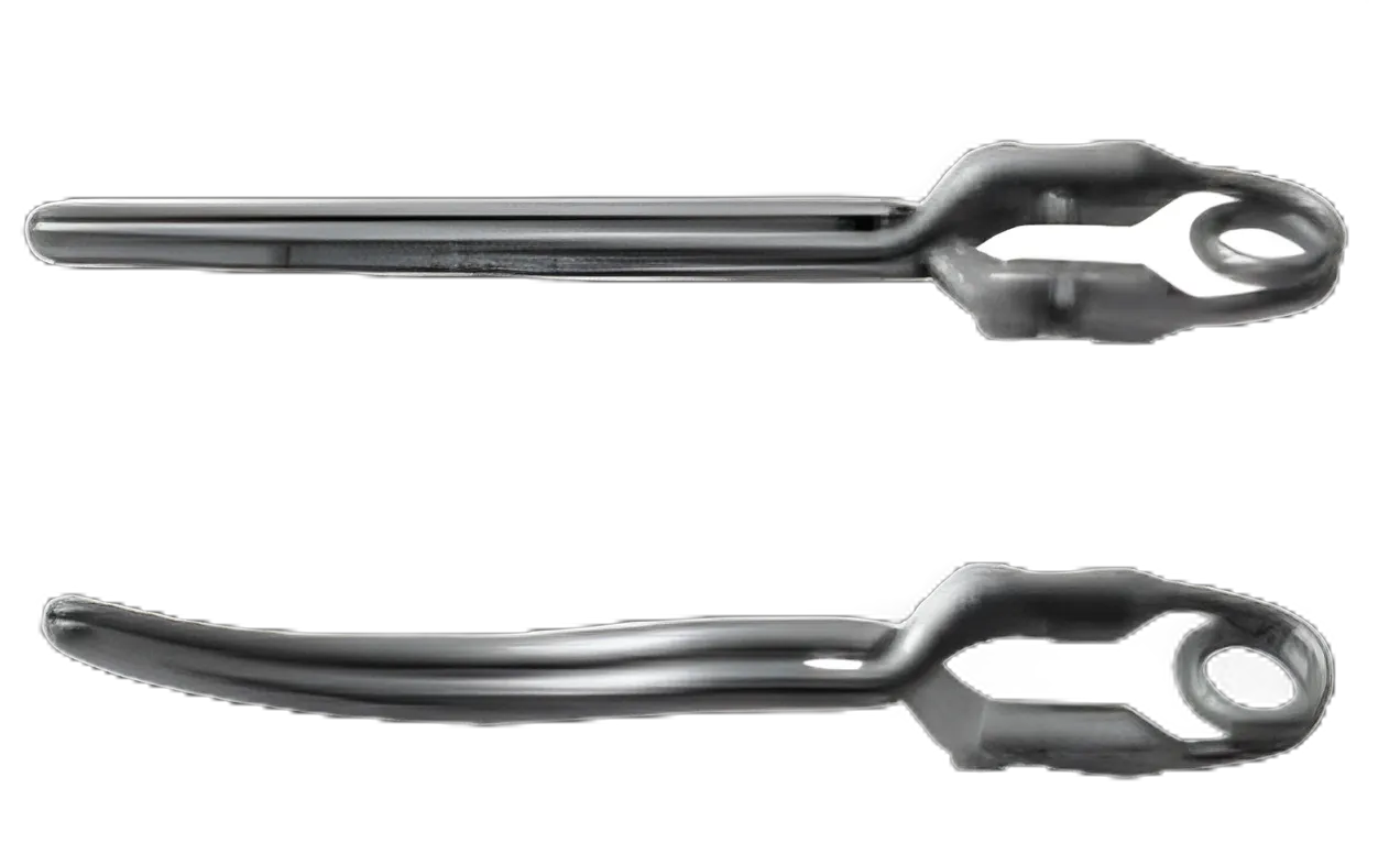 Atraumatic Endo Vessel Clip Aesculap® DeBakey 25 mm Jaw Length Stainless Steel - PL548S