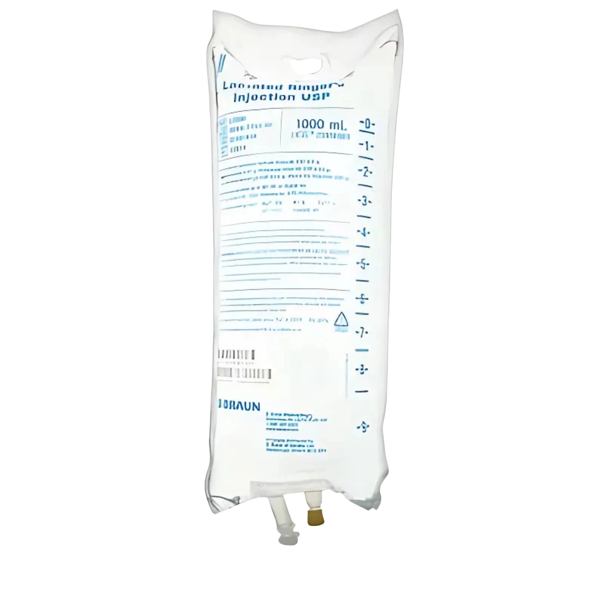 Replacement Preparation Lactated Ringer's Solution IV Solution Flexible Bag 1,000 mL - L7500