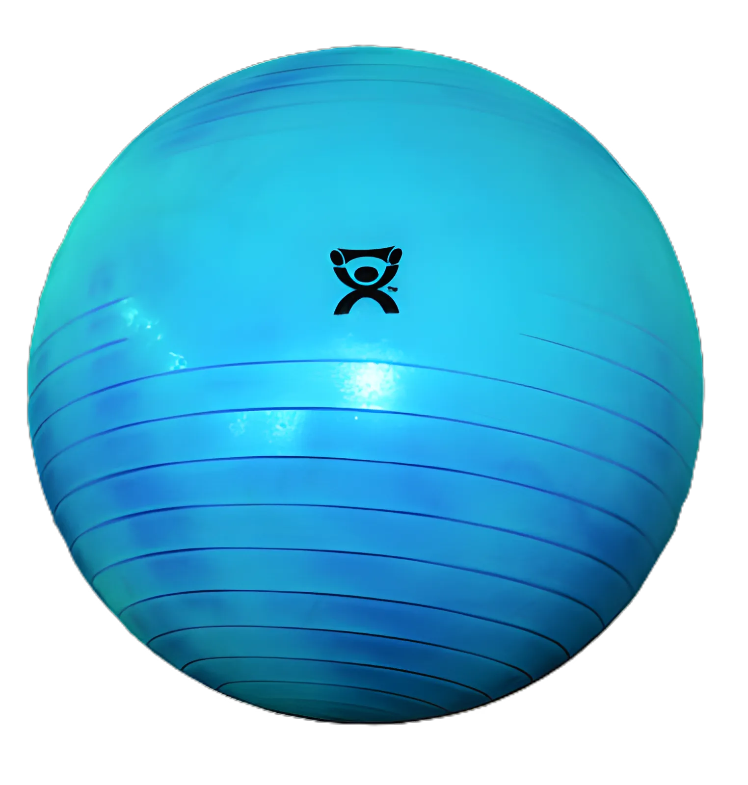 Inflatable Exercise Ball CanDo® Deluxe ABS Blue