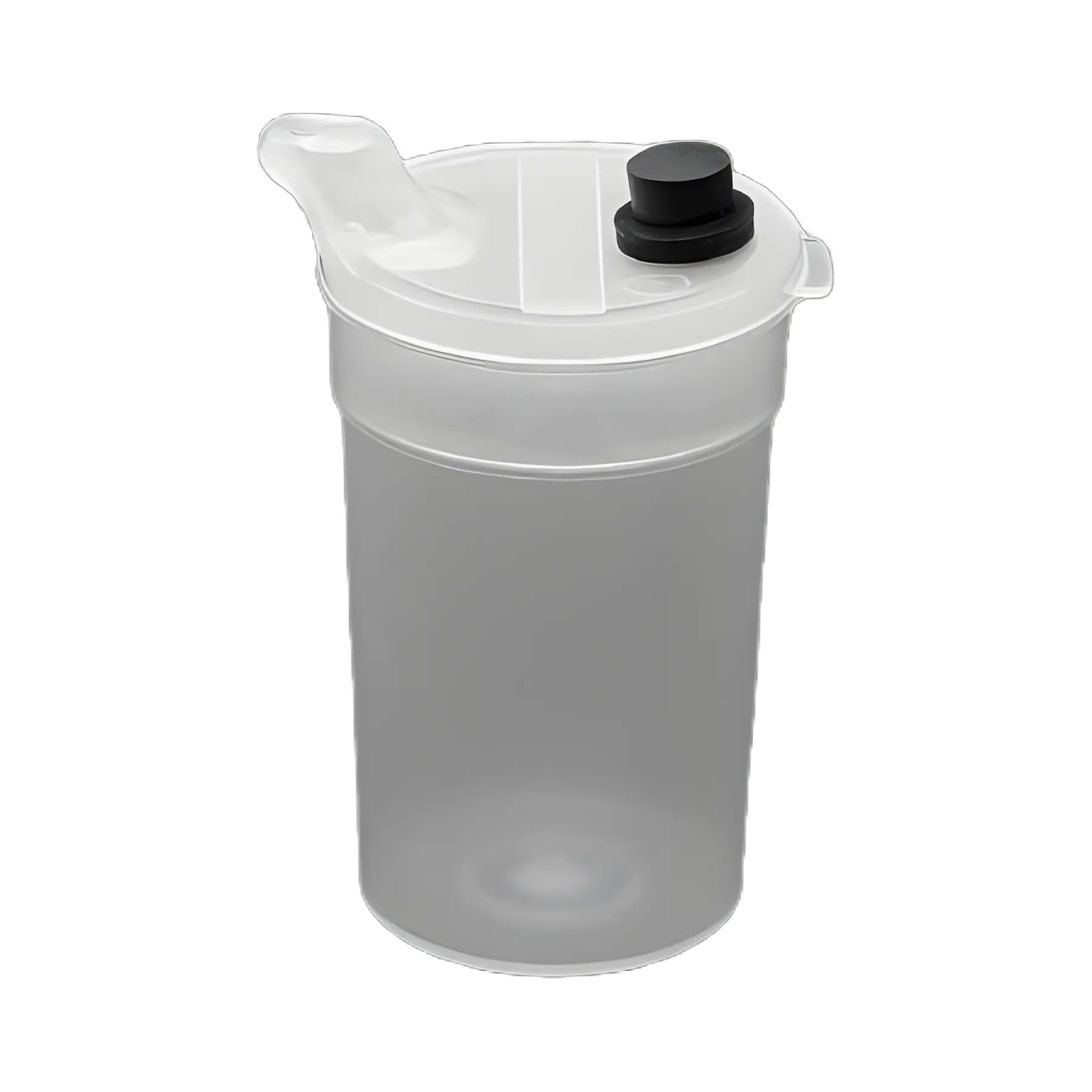 Graduated Feeding Cup Flo-Trol™ 4 to 8 oz. Clear Plastic Reusable
