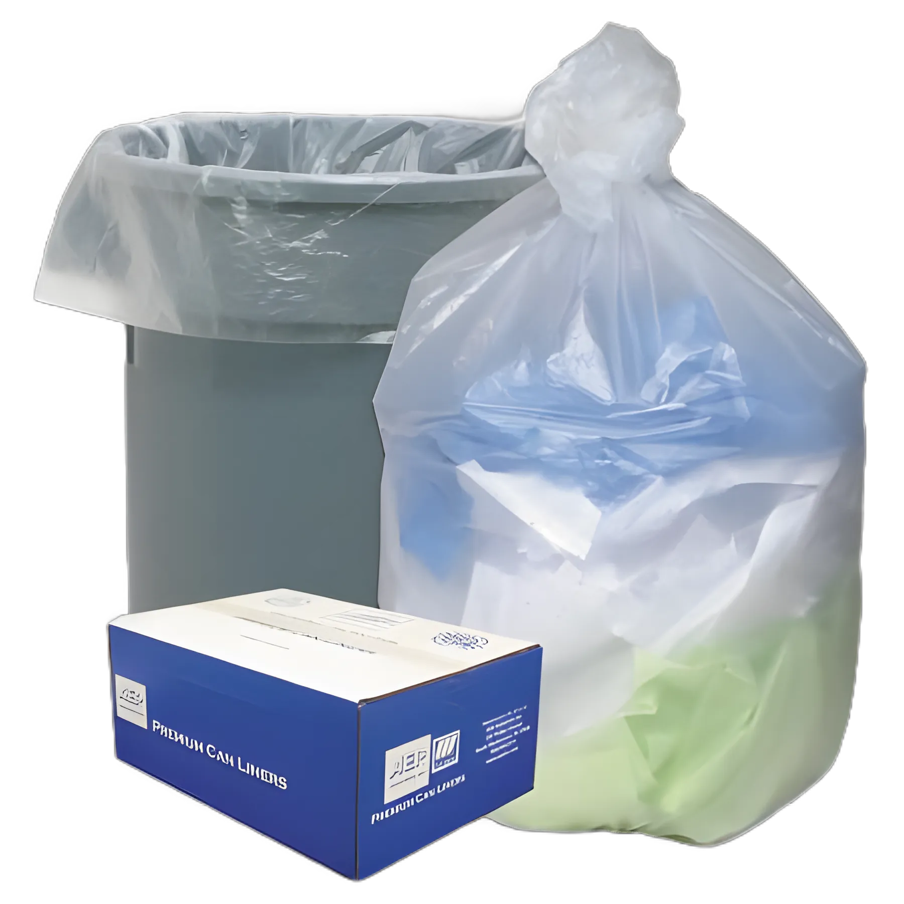 Ultra® Plus 33 gal. HDPE Medical Trash Bags - 33 X 40 Inch, 11 Micron, Coreless Roll