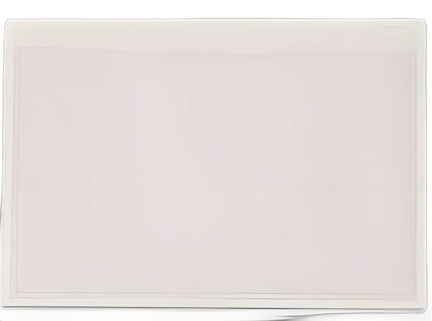 Vinyl Pocket Folder Clear - Durable Medical Document Holder