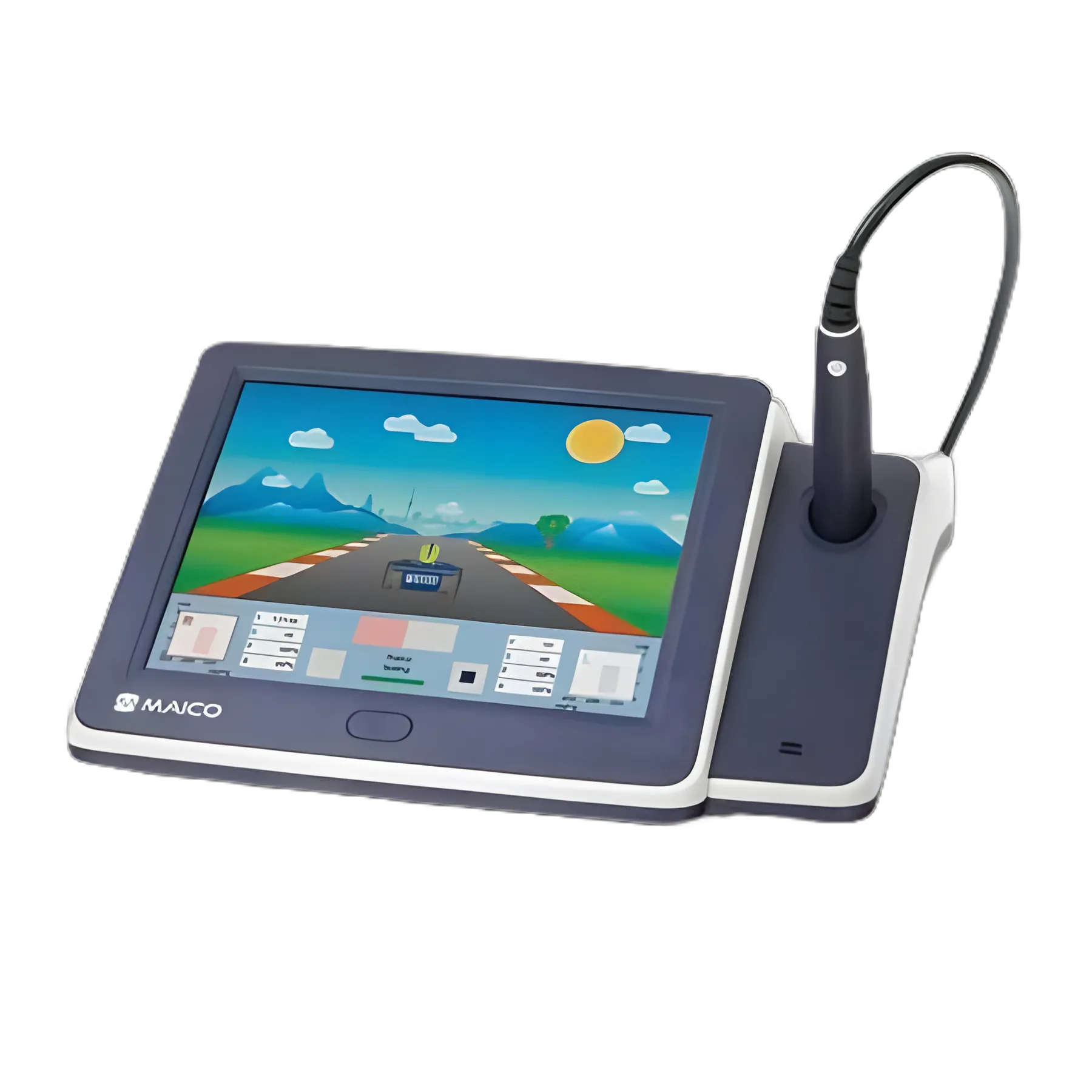 touchTymp MI26 Racecar Audiometer/Tympanometer: Middle Ear Screening Device