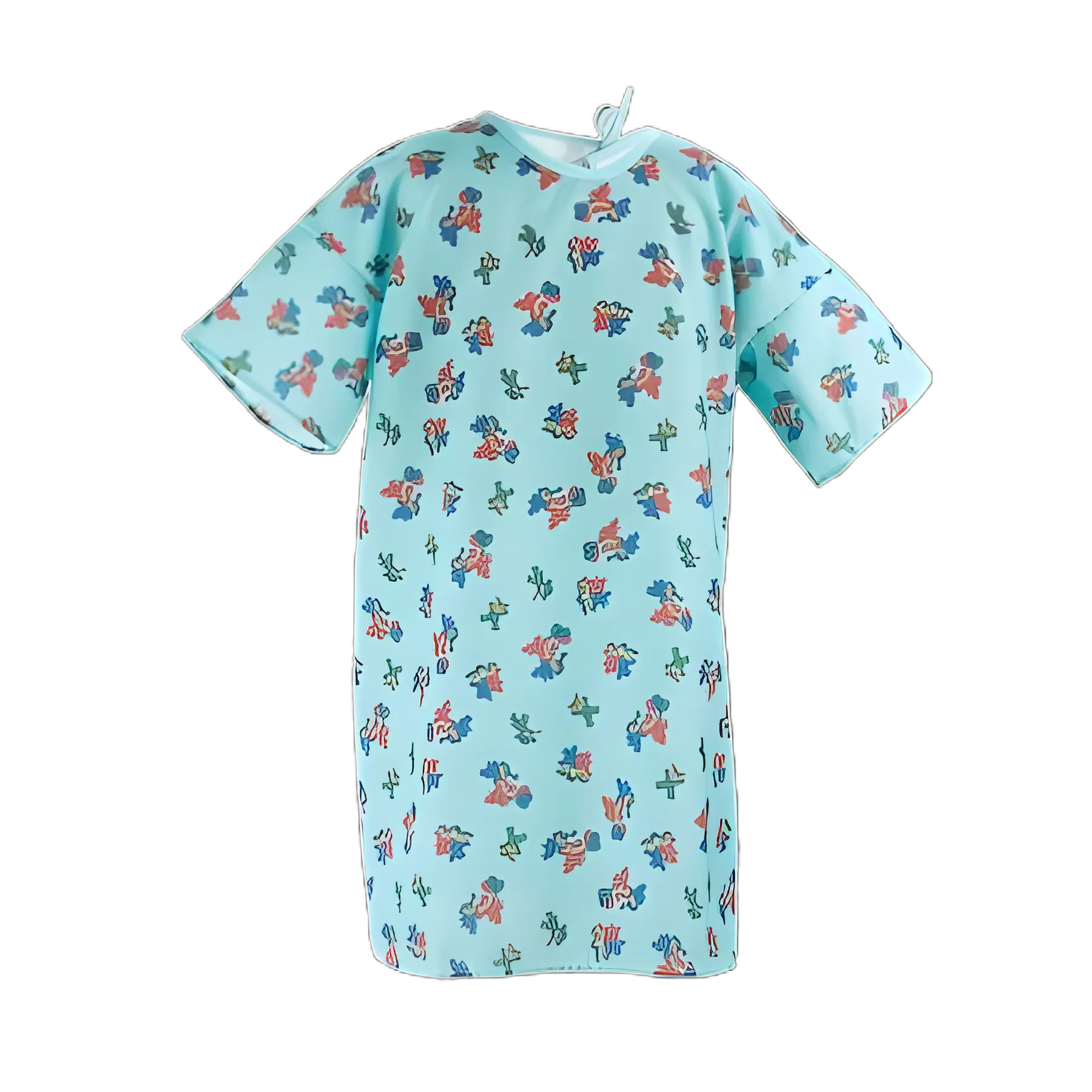 Reusable Child Patient Exam Gown (Size 10-12) - Happy Hounds Print by Standard Textile