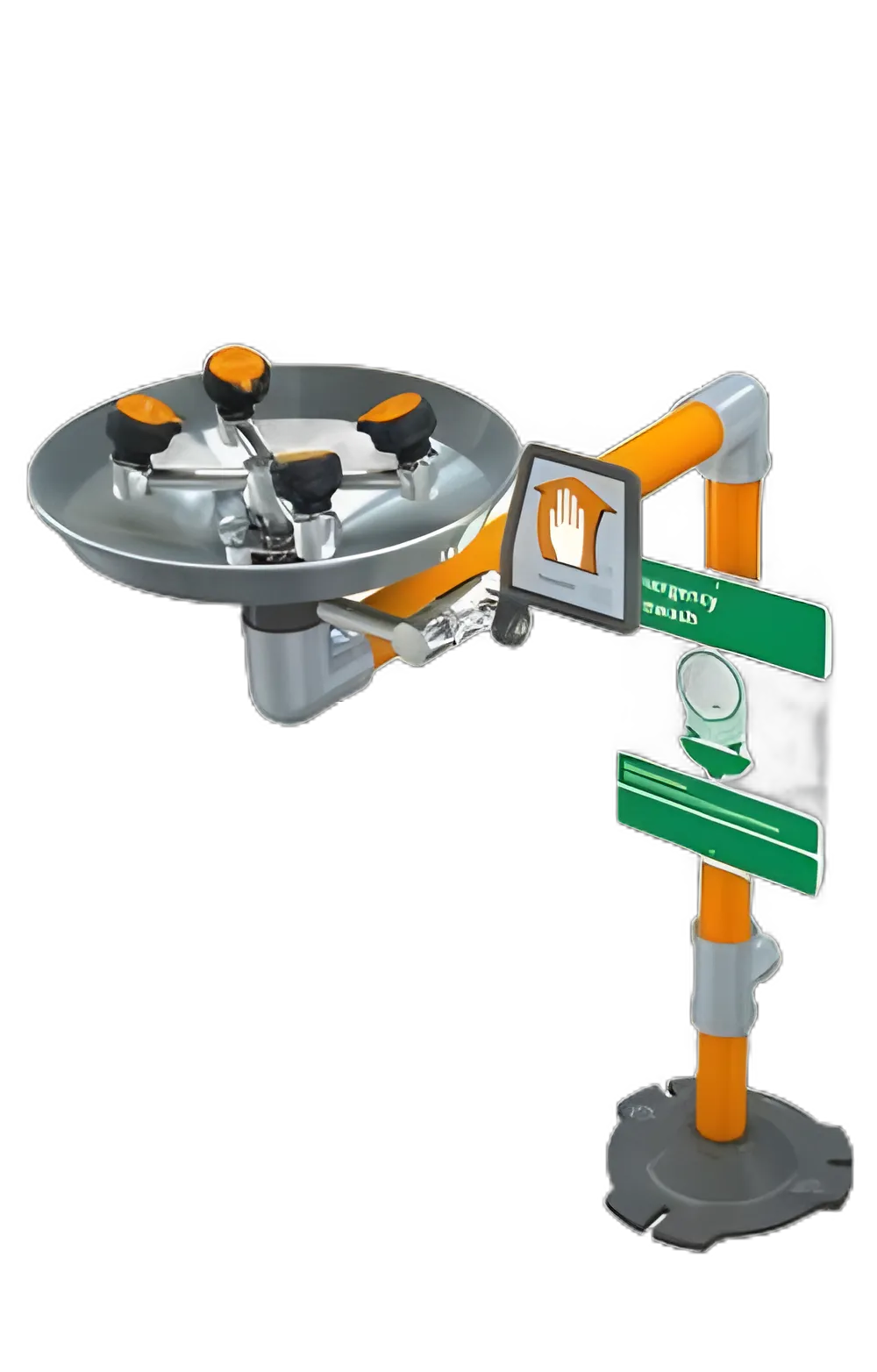 Eyewash Station Guardian WideArea™ Pedestal Mount