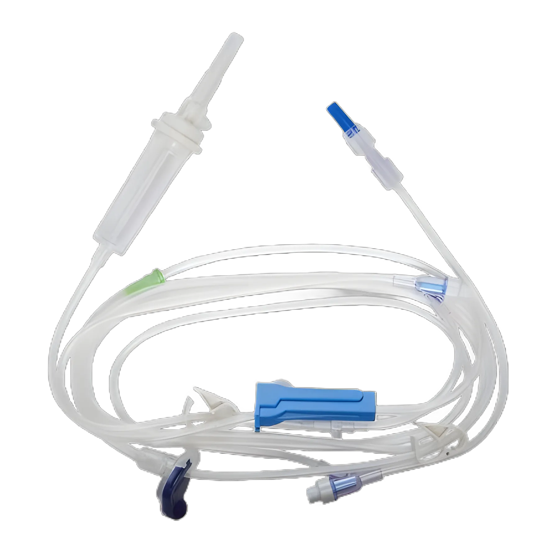 Volumat MC Agilia IV Pump Set with 2 Ports, 20 Drops/mL Drip Rate - 112" Tubing