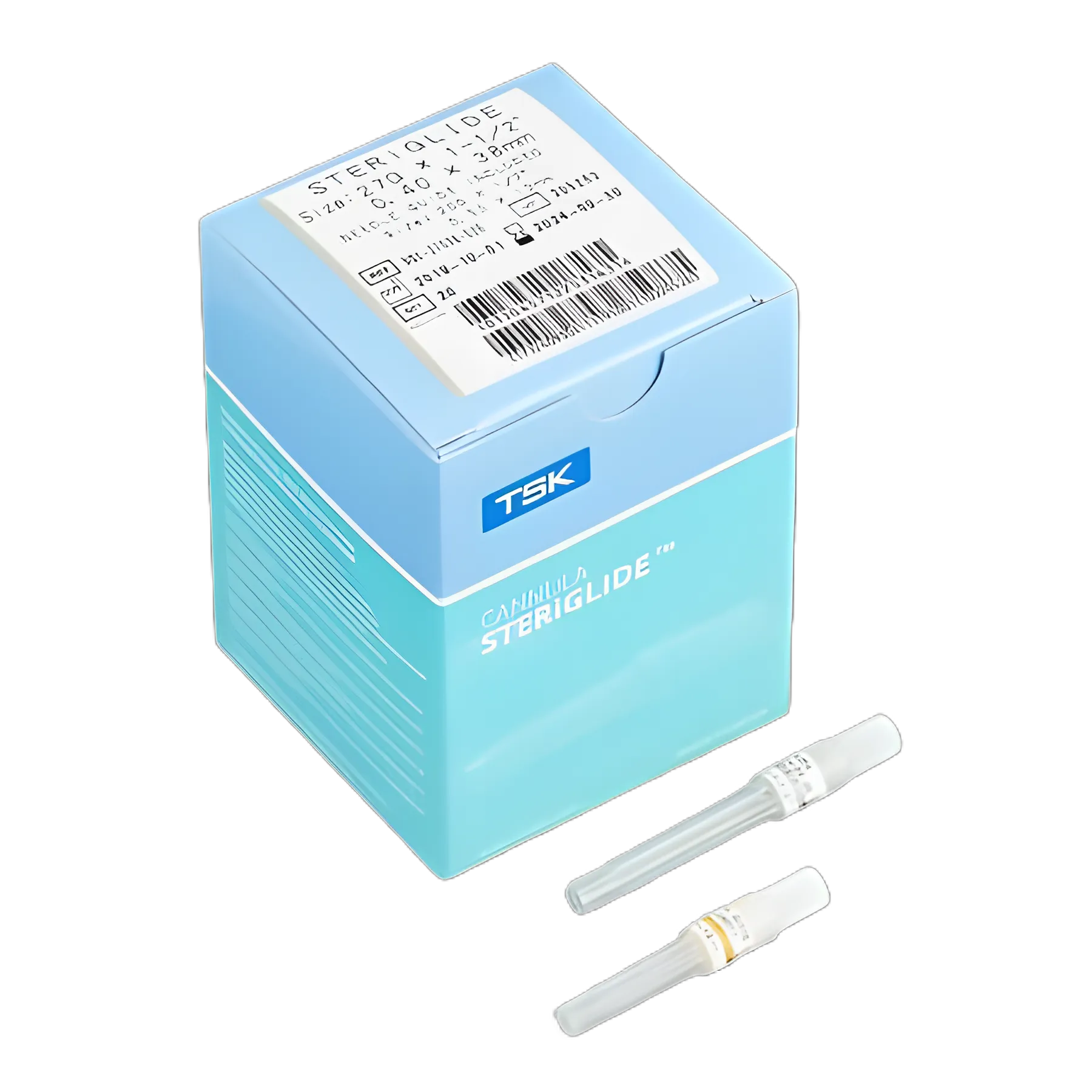 Aesthetic Microcannula SteriGlide® 1-1/2 Inch Length 27 Gauge Regular Wall Without Safety