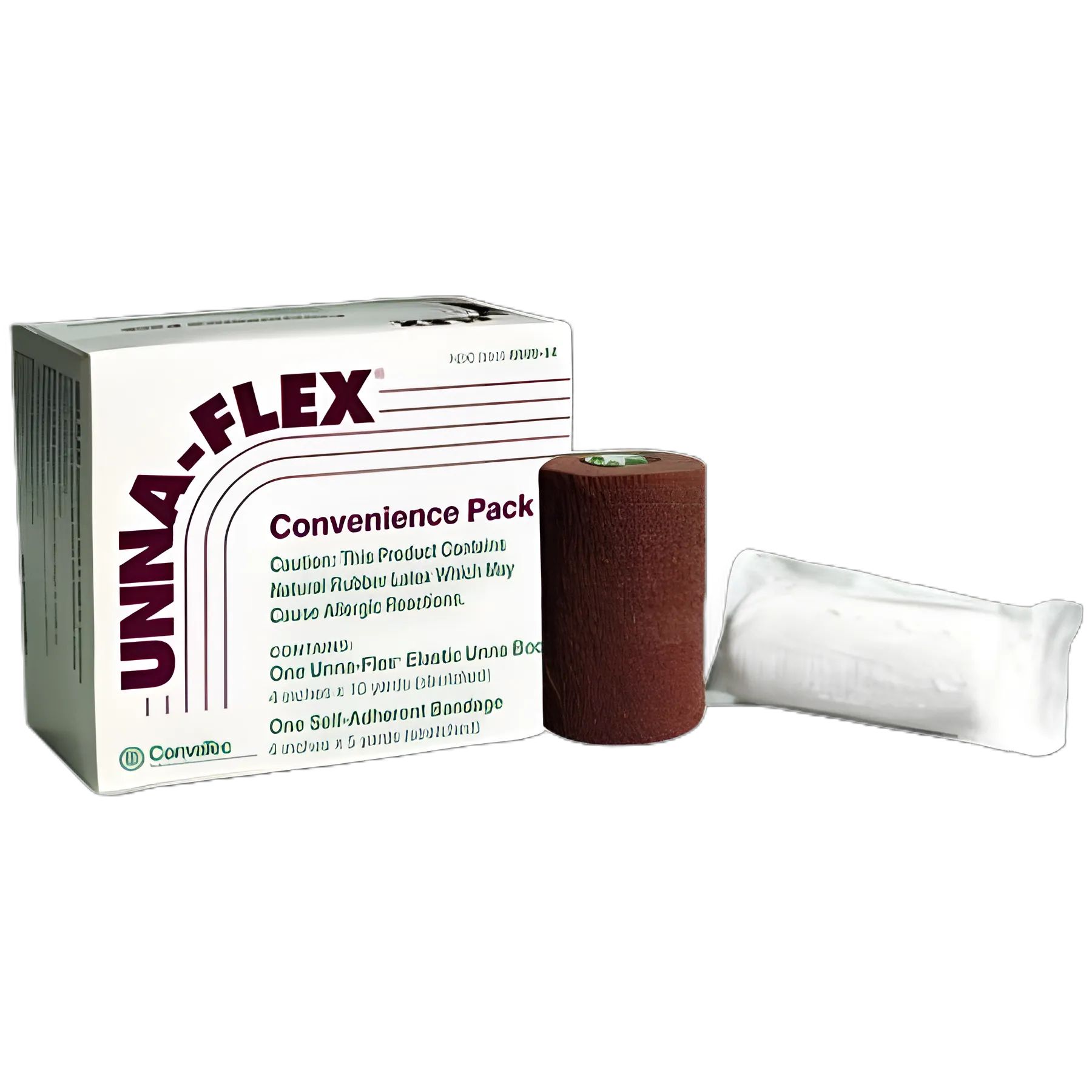 Unna Boot Stretch / Self-Adherent Bandage Unna-Flex® Zinc Oxide 4 Inch X 10 Yard / 4 Inch X 5 Yard