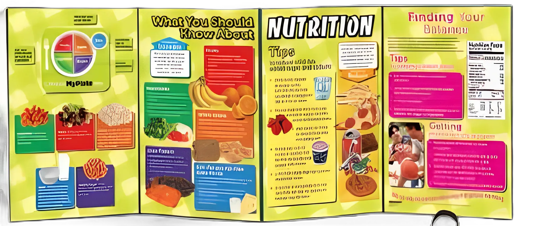 General Nutrition Educational Poster Display: Essential Nutritional Insights