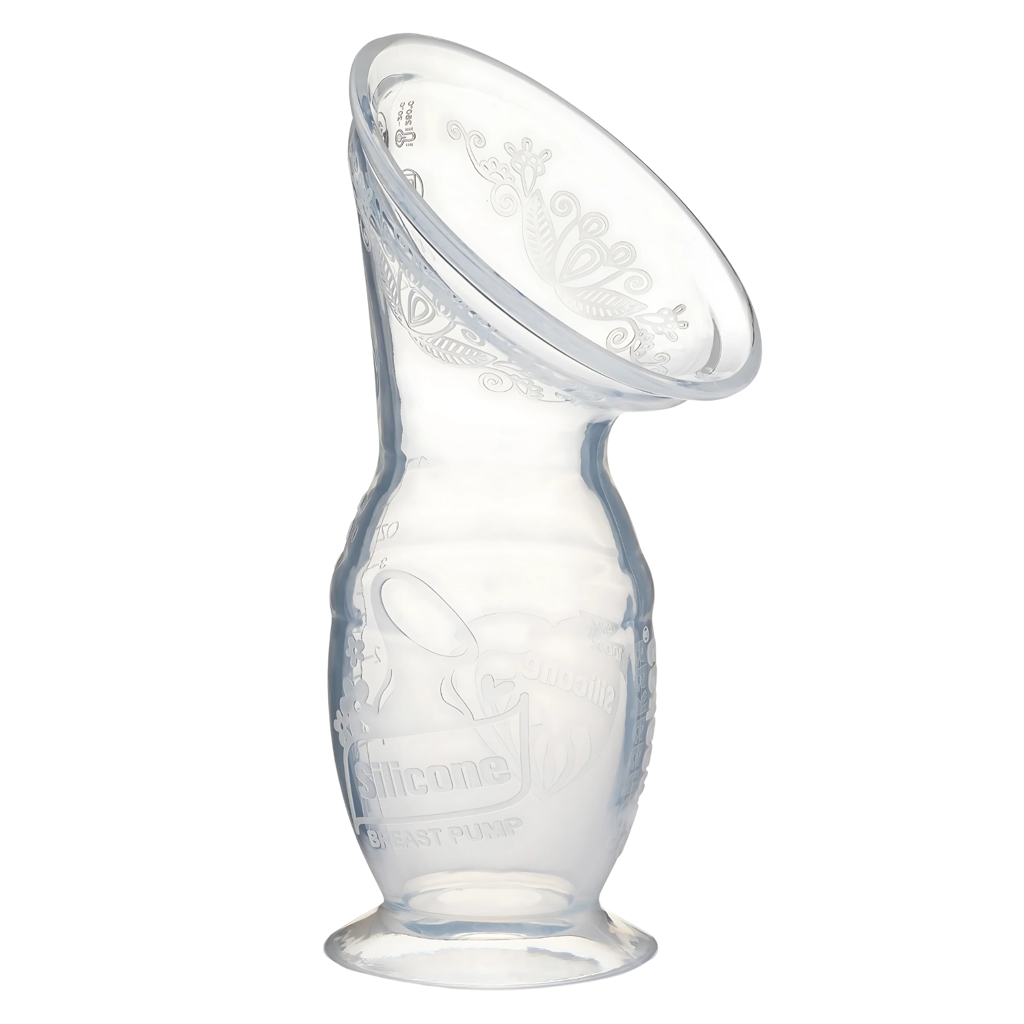 Generation 2 Silicone Breast Pump with Suction Base  4 oz
