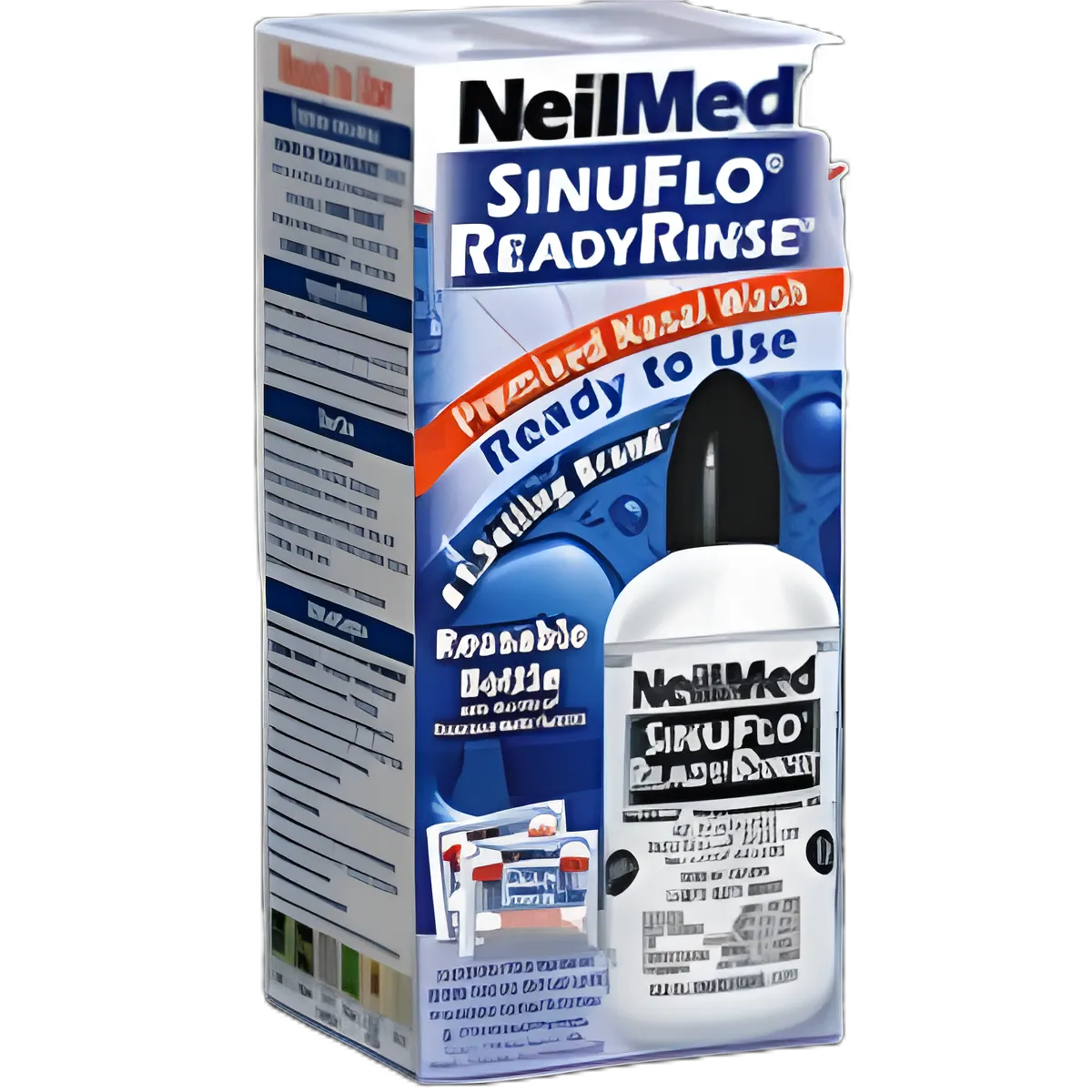 Saline Nasal Rinse Kit Neilmed® SinuFlo® ReadyRinse® 0.65% Strength 8 oz.
